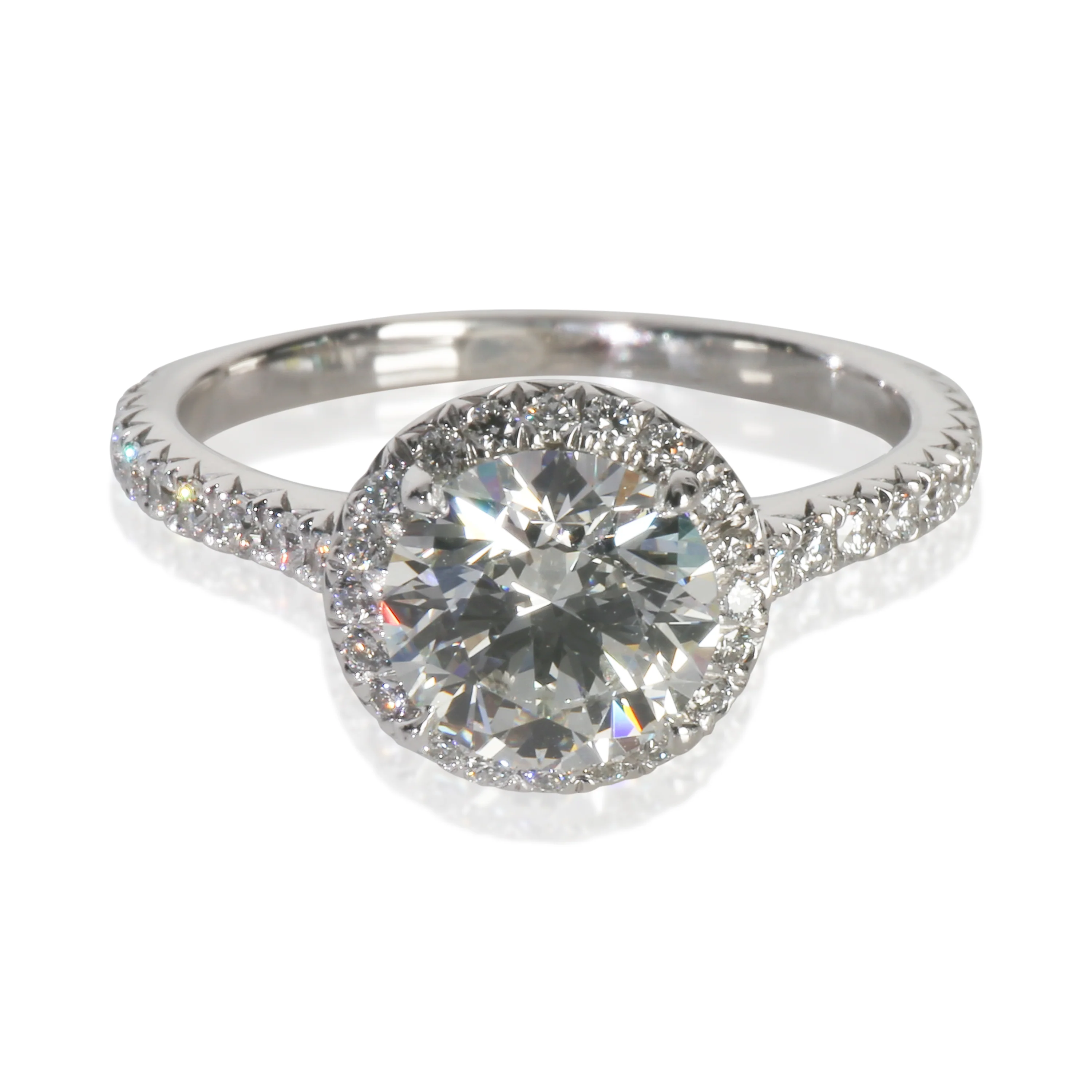 1.15 ct Round Brilliant Diamond Soleste Engagement Ring