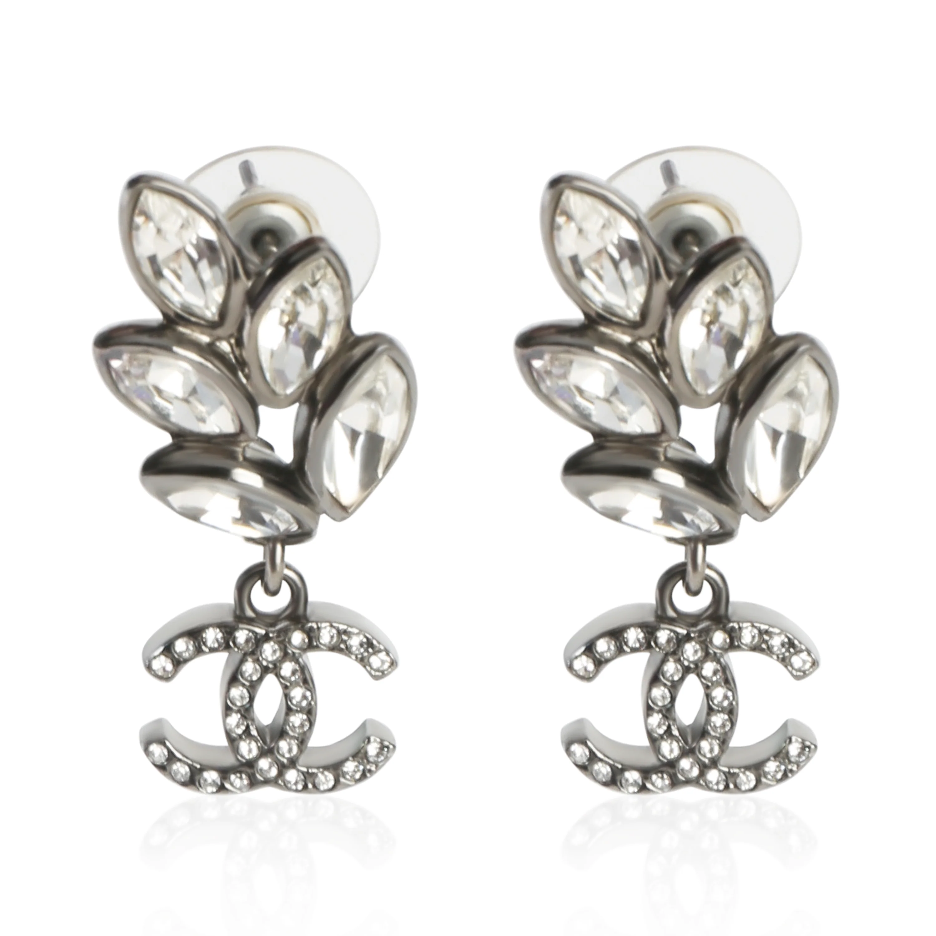 2022 Strass CC Drop Earrings