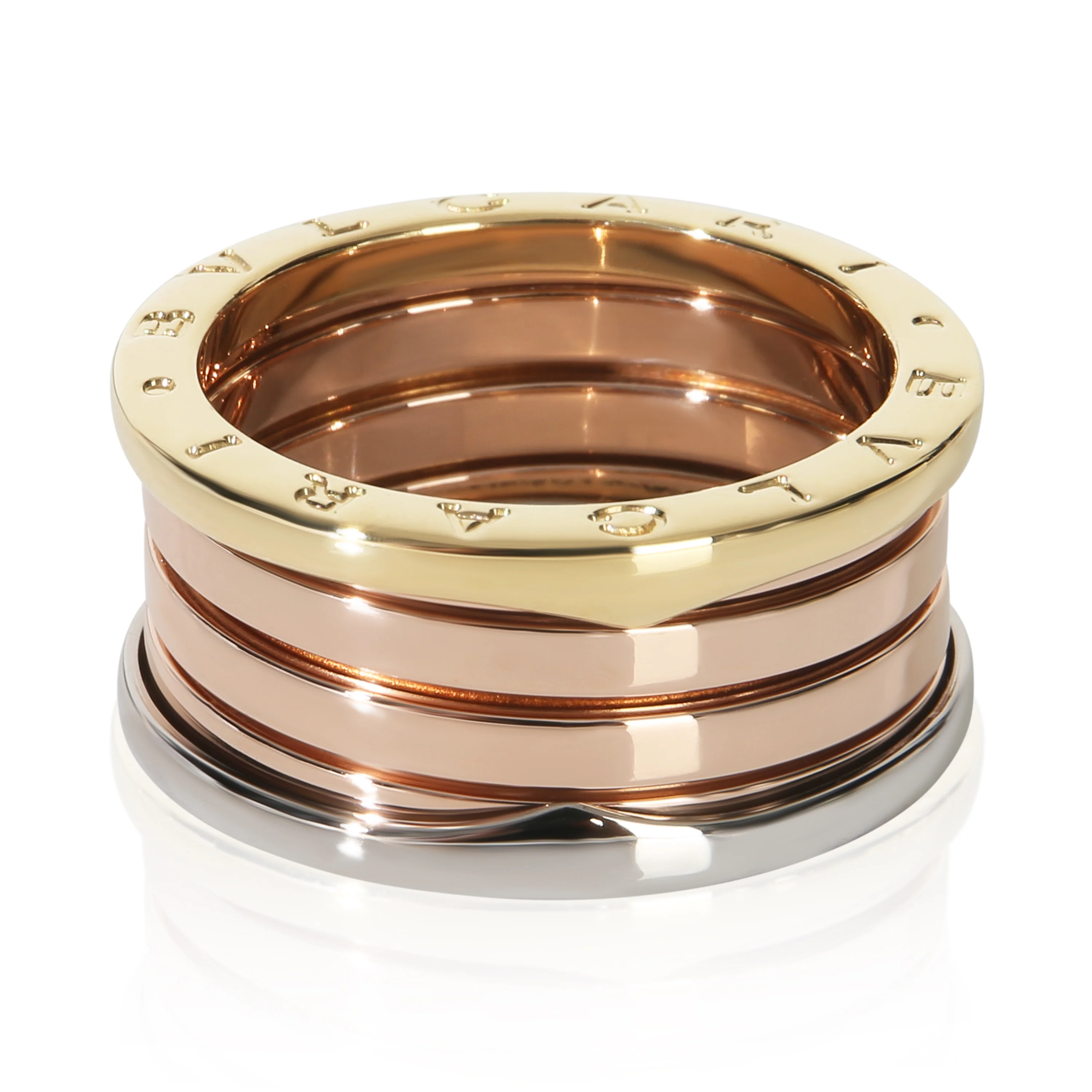 3-Tone Gold  B.zero1 Ring