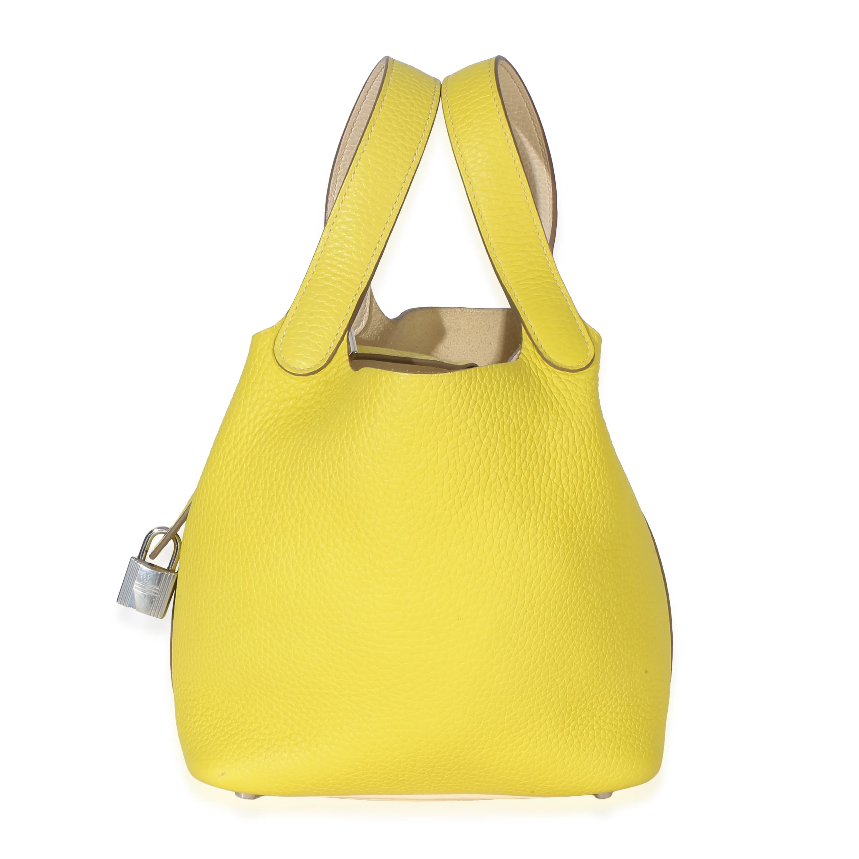 Bi-Color Lime Nata Picotin Lock 18 PHW