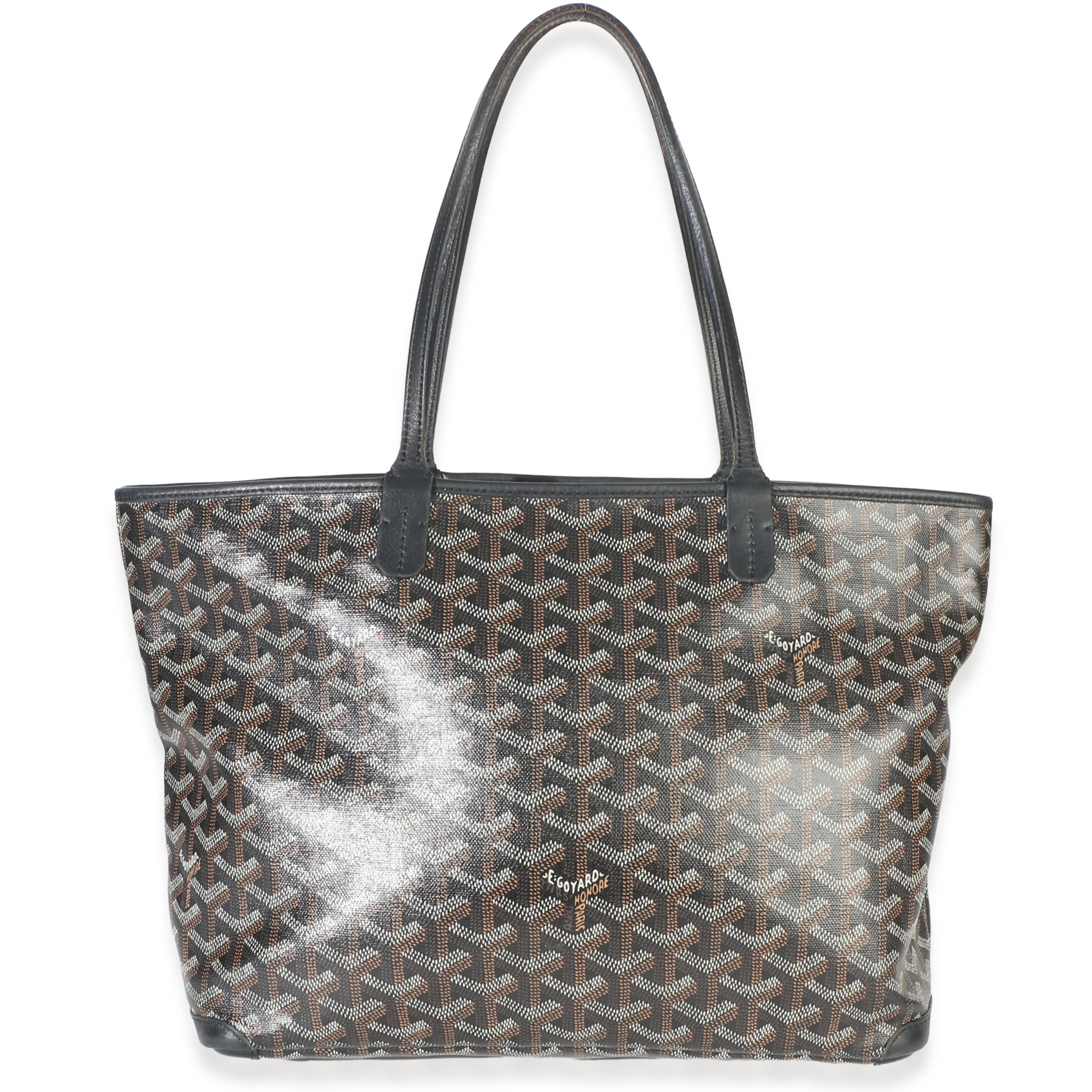 Black Goyardine Canvas Artois PM
