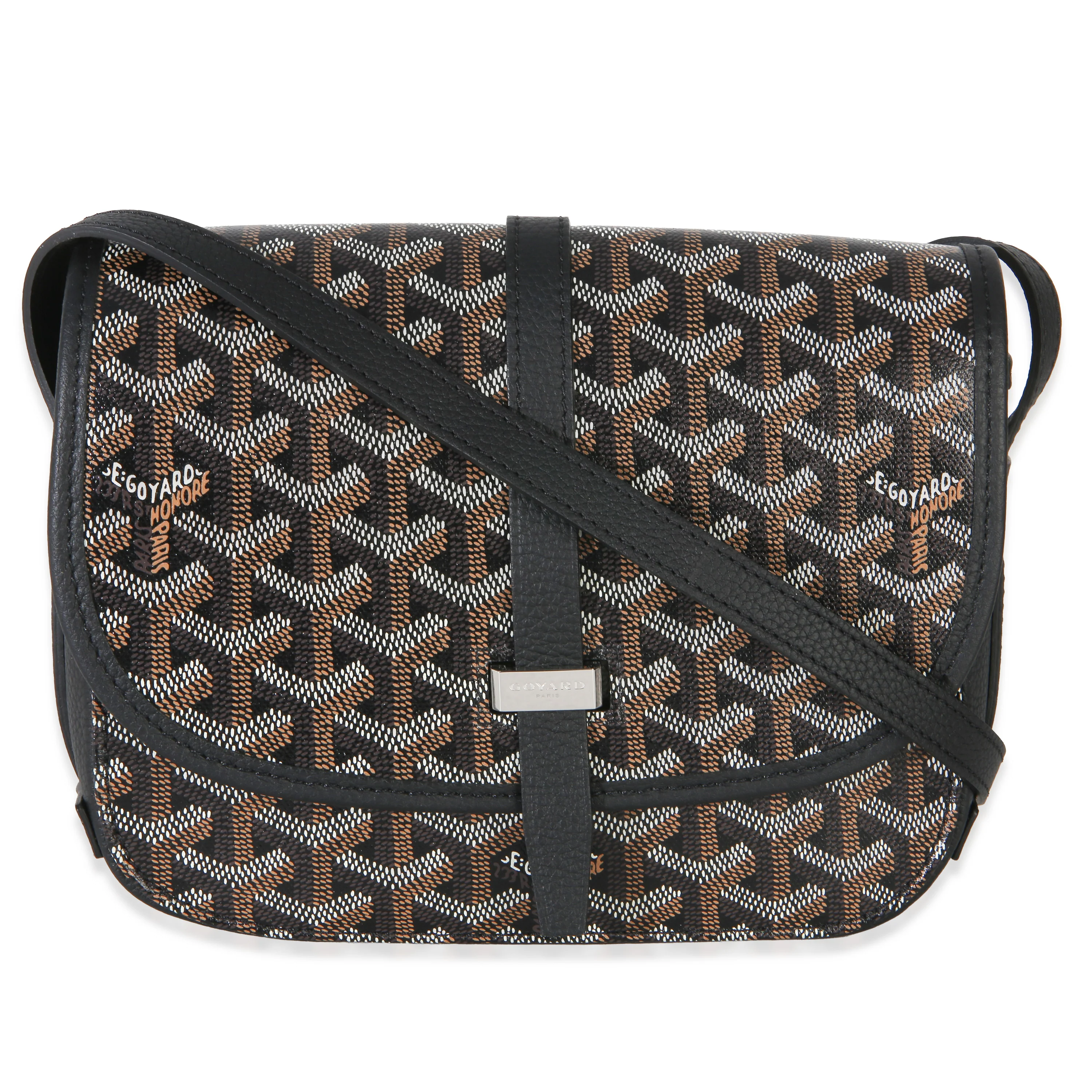 Black Goyardine Canvas Belvedere II PM