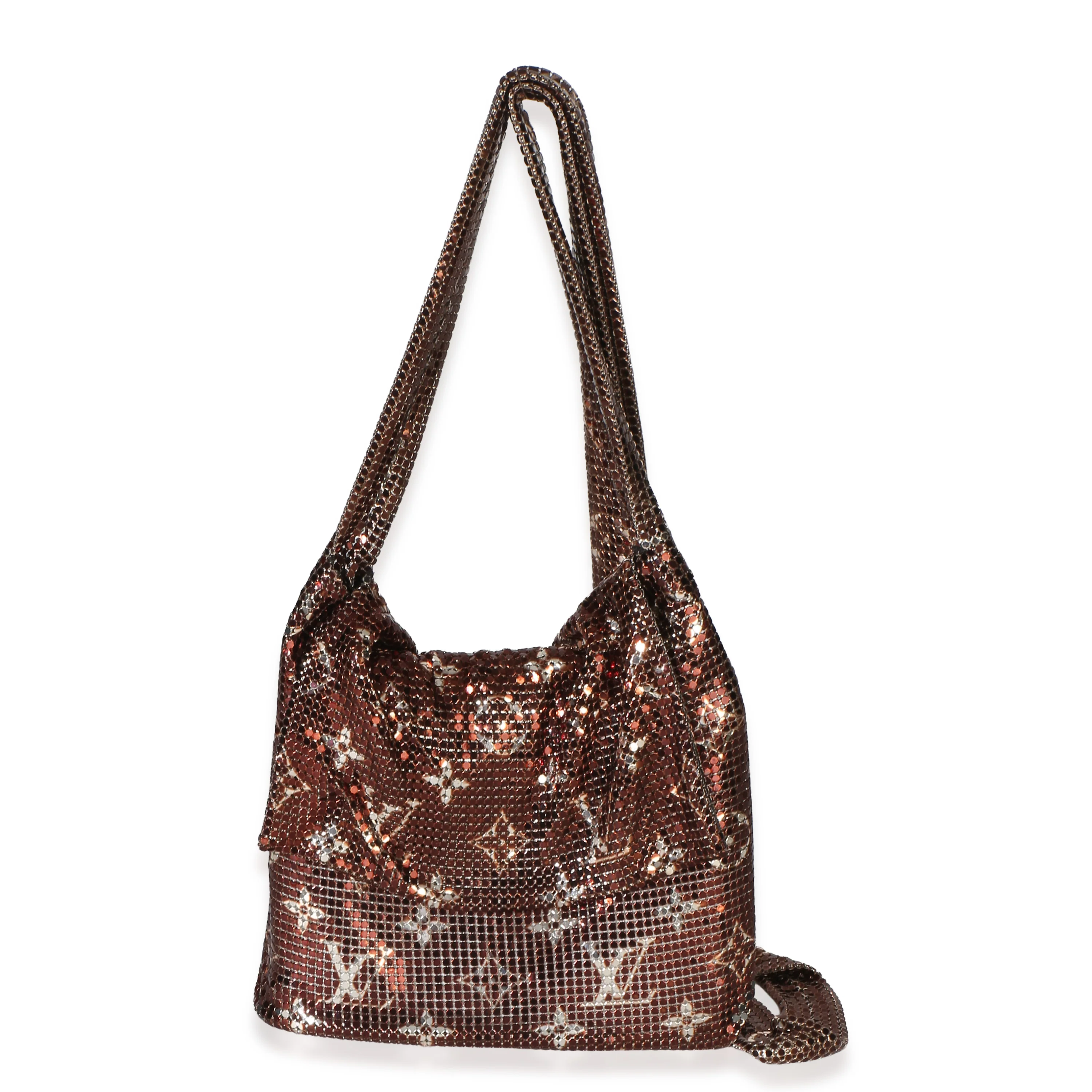 Bronze Monogram Mesh Metal Frances
