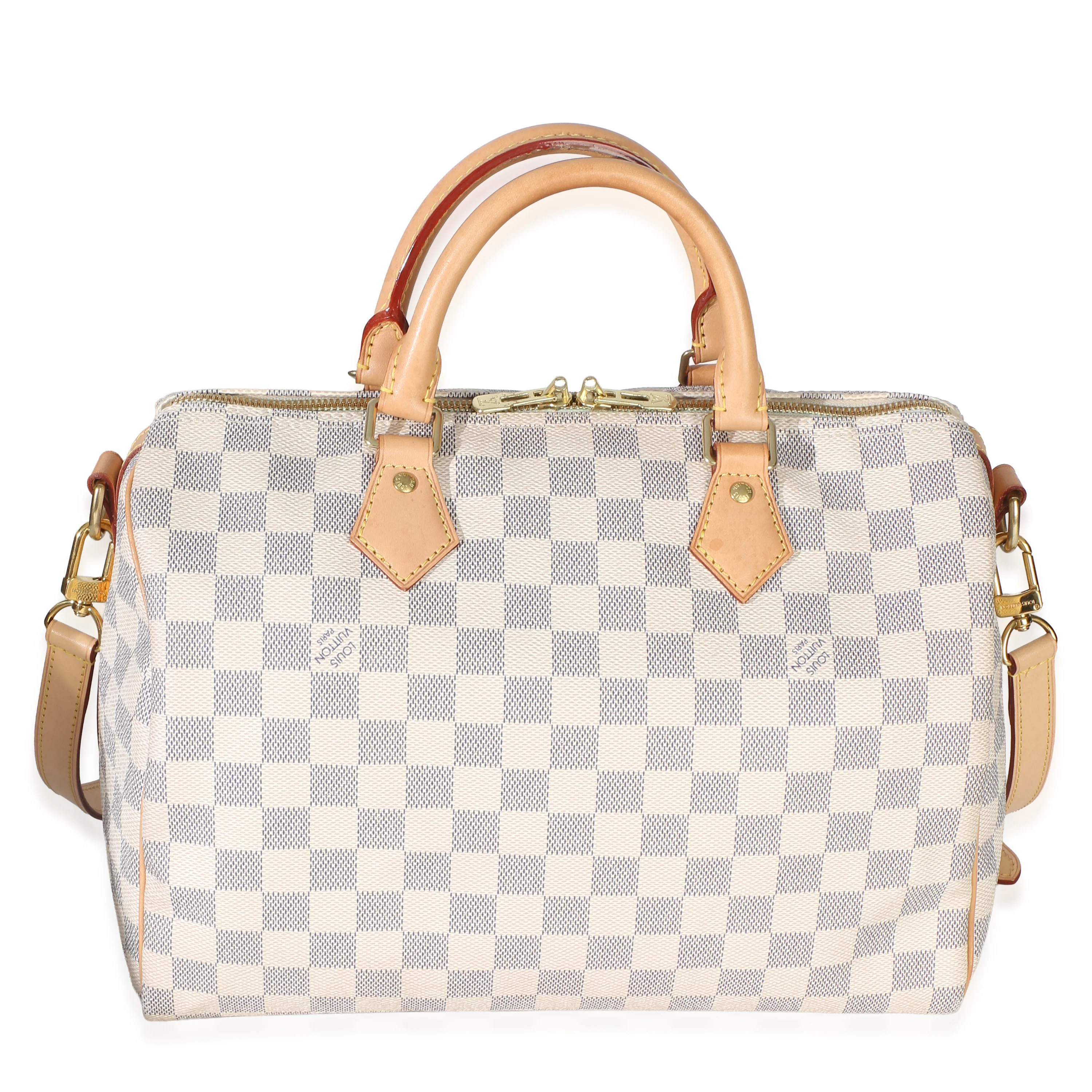 Damier Azur Canvas Speedy Bandouliere 30