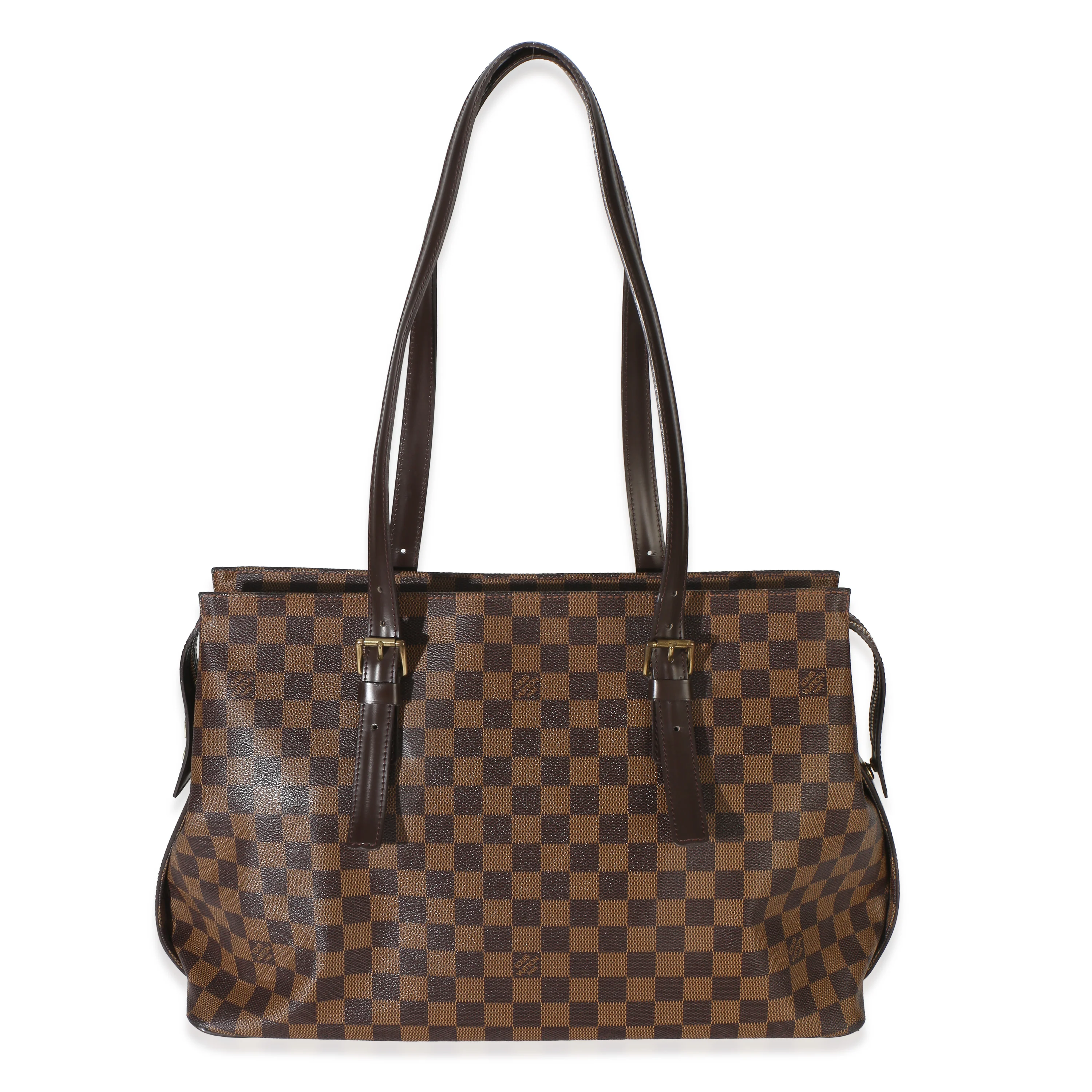 Damier Ebene Canvas Chelsea Tote