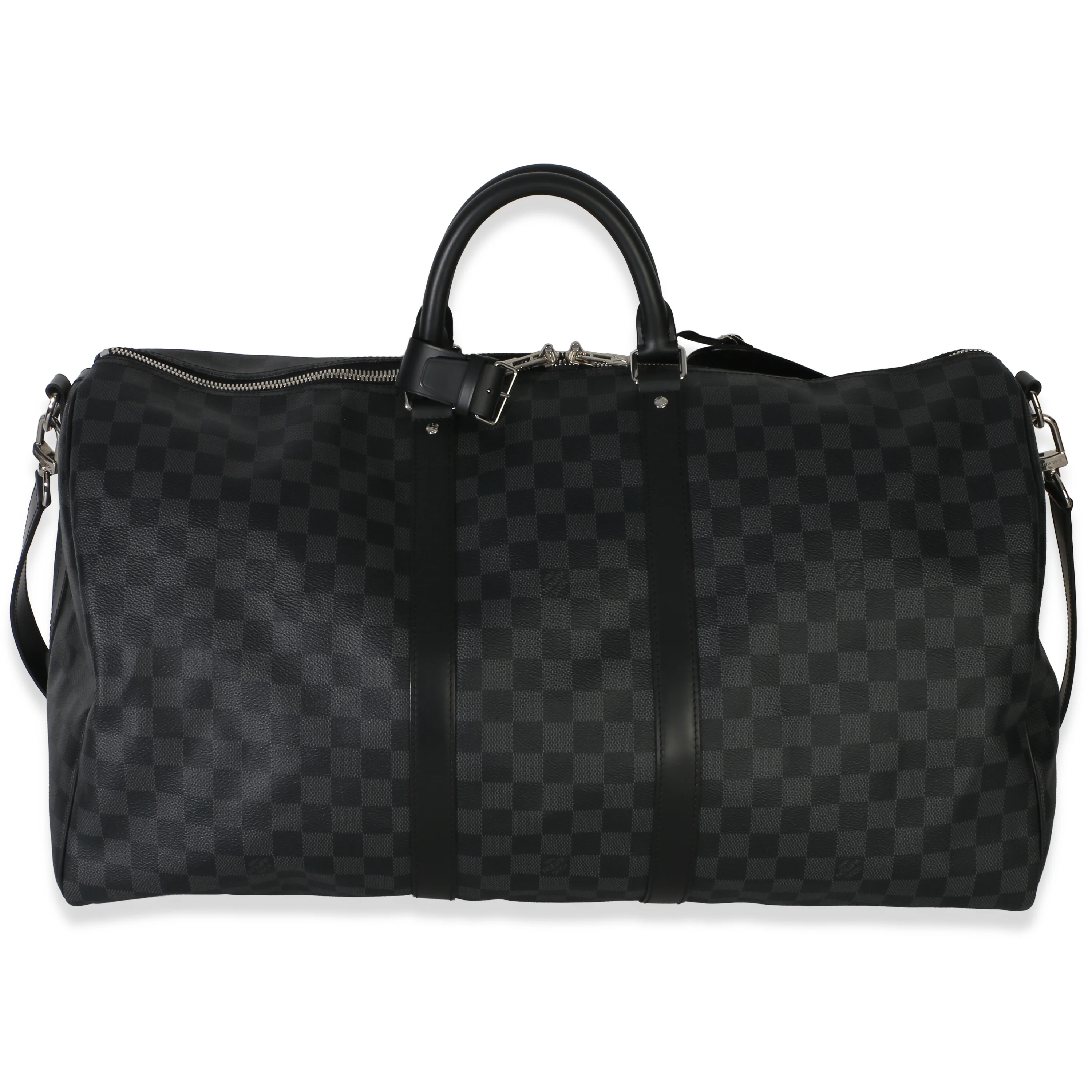 Damier Graphite Keepall Bandouliere 55