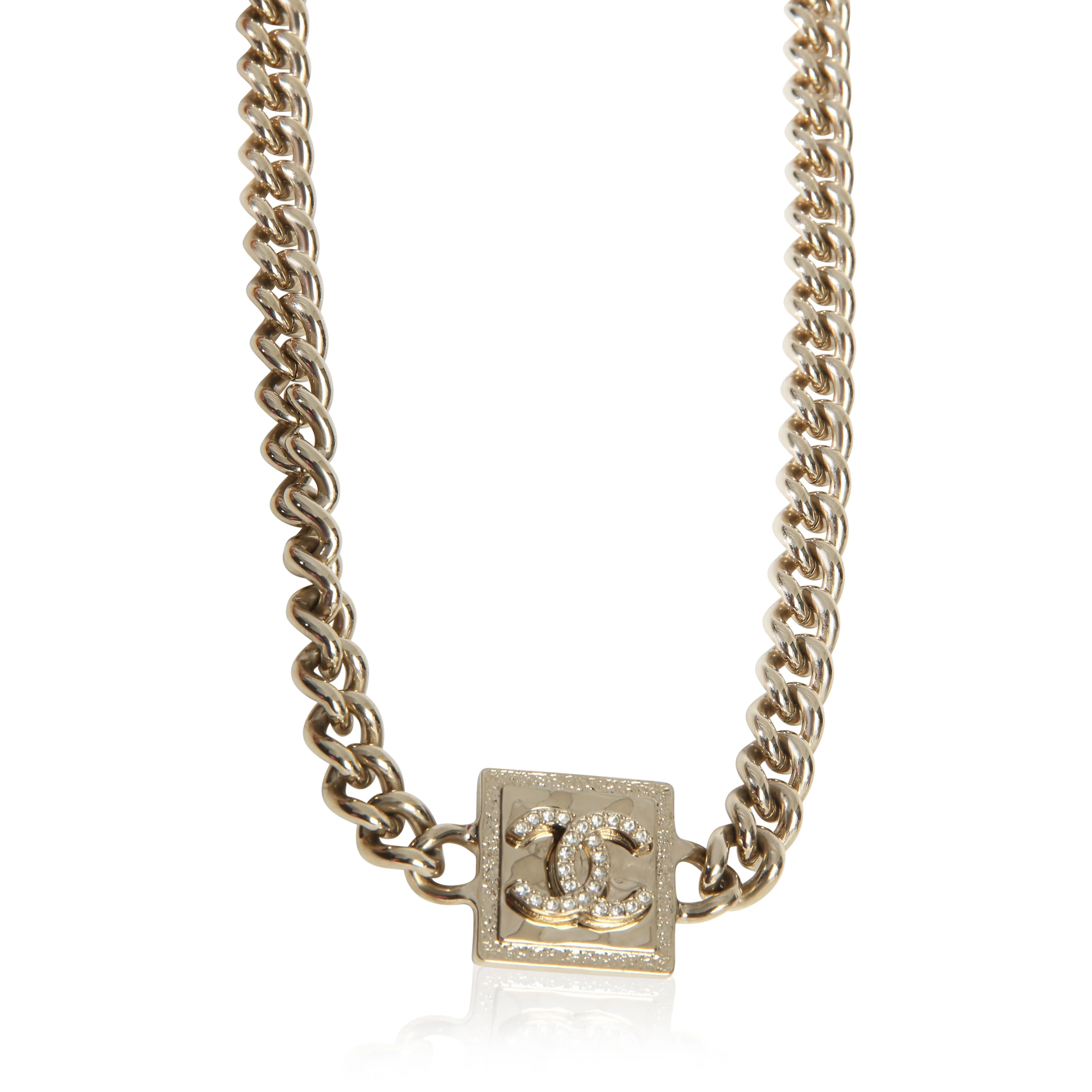 Gold-Plated  2023 CC Choker Necklace