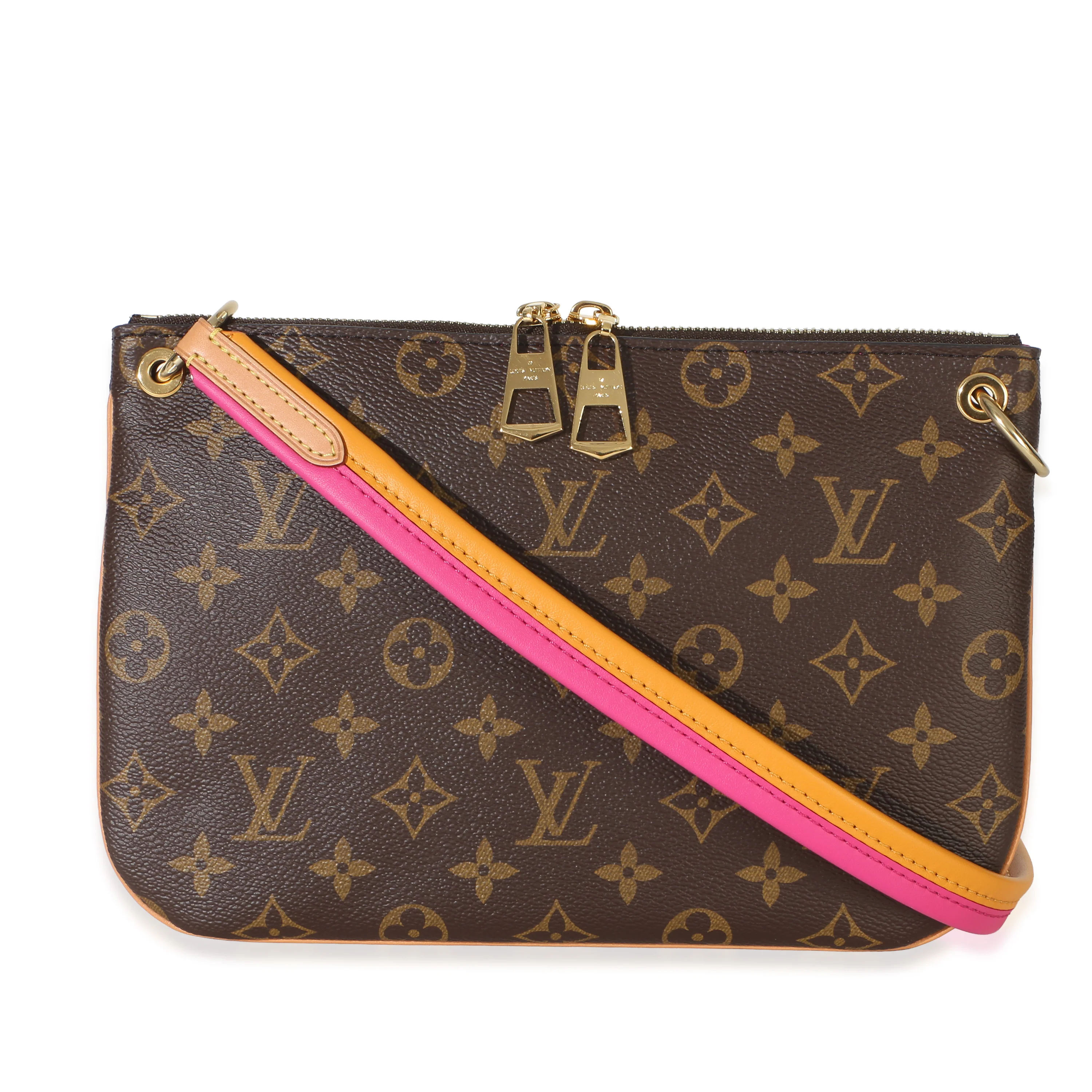 Hot Pink Monogram Canvas Lorette