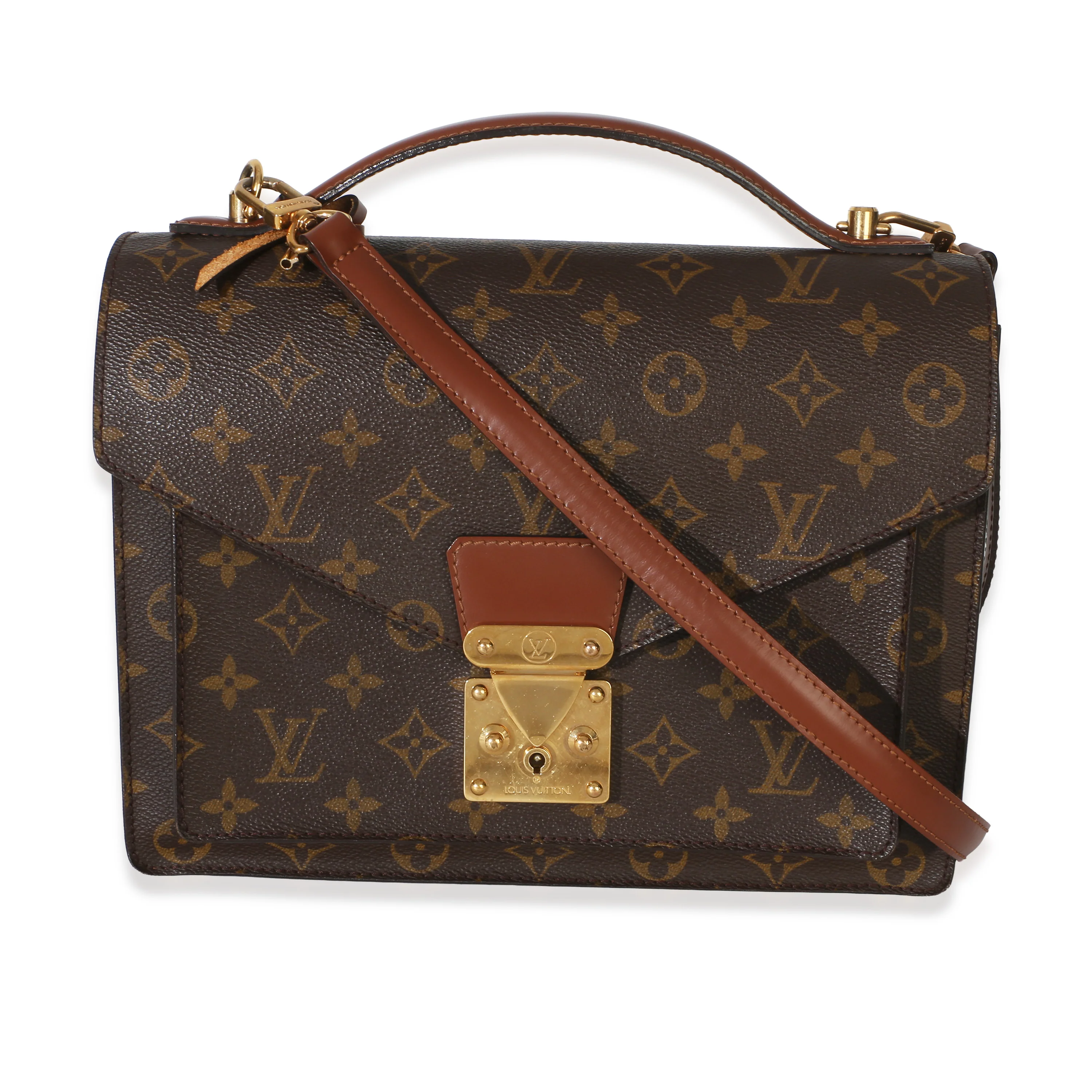 Monogram Canvas Calfskin Concorde
