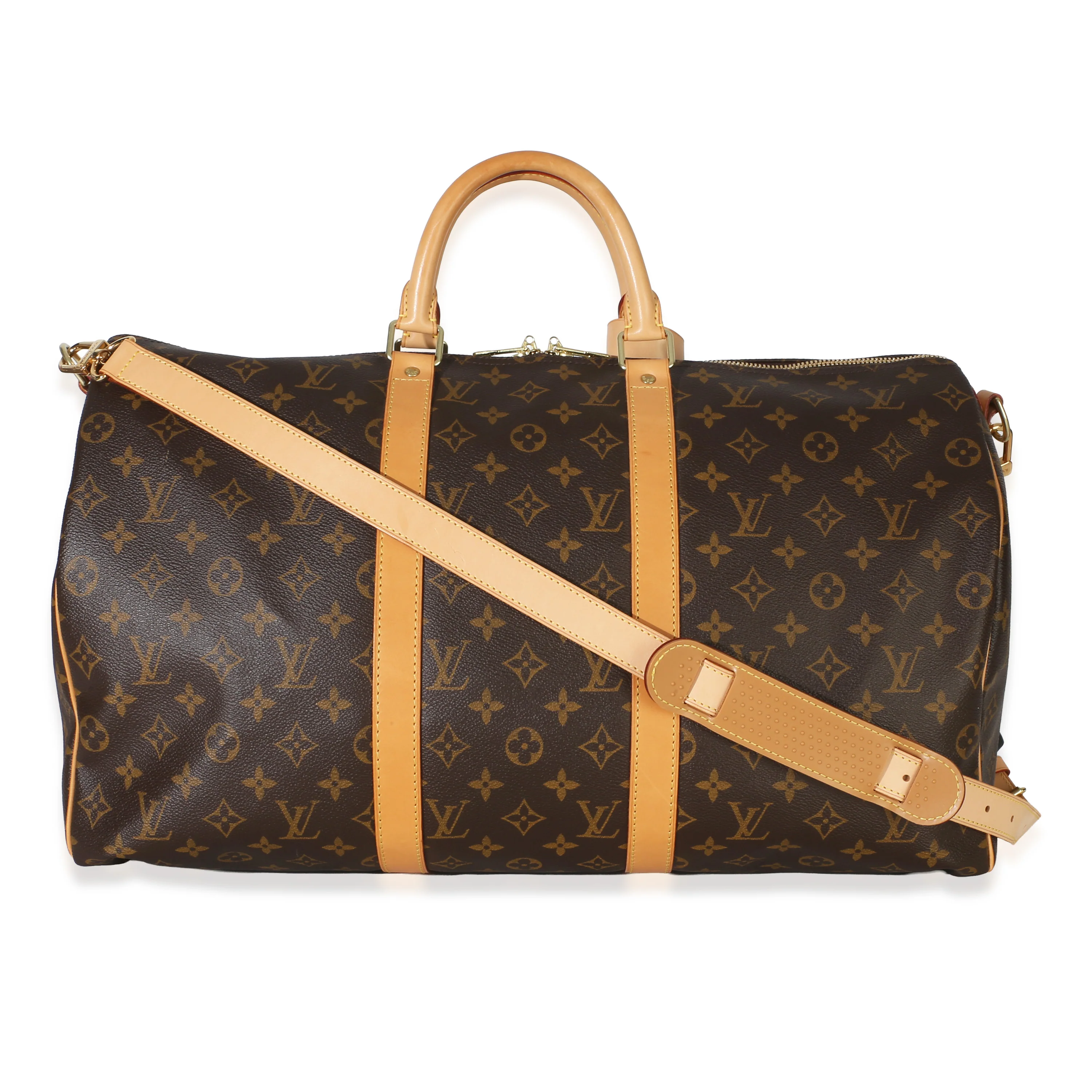 Monogram Canvas Keepall Bandouliere 50