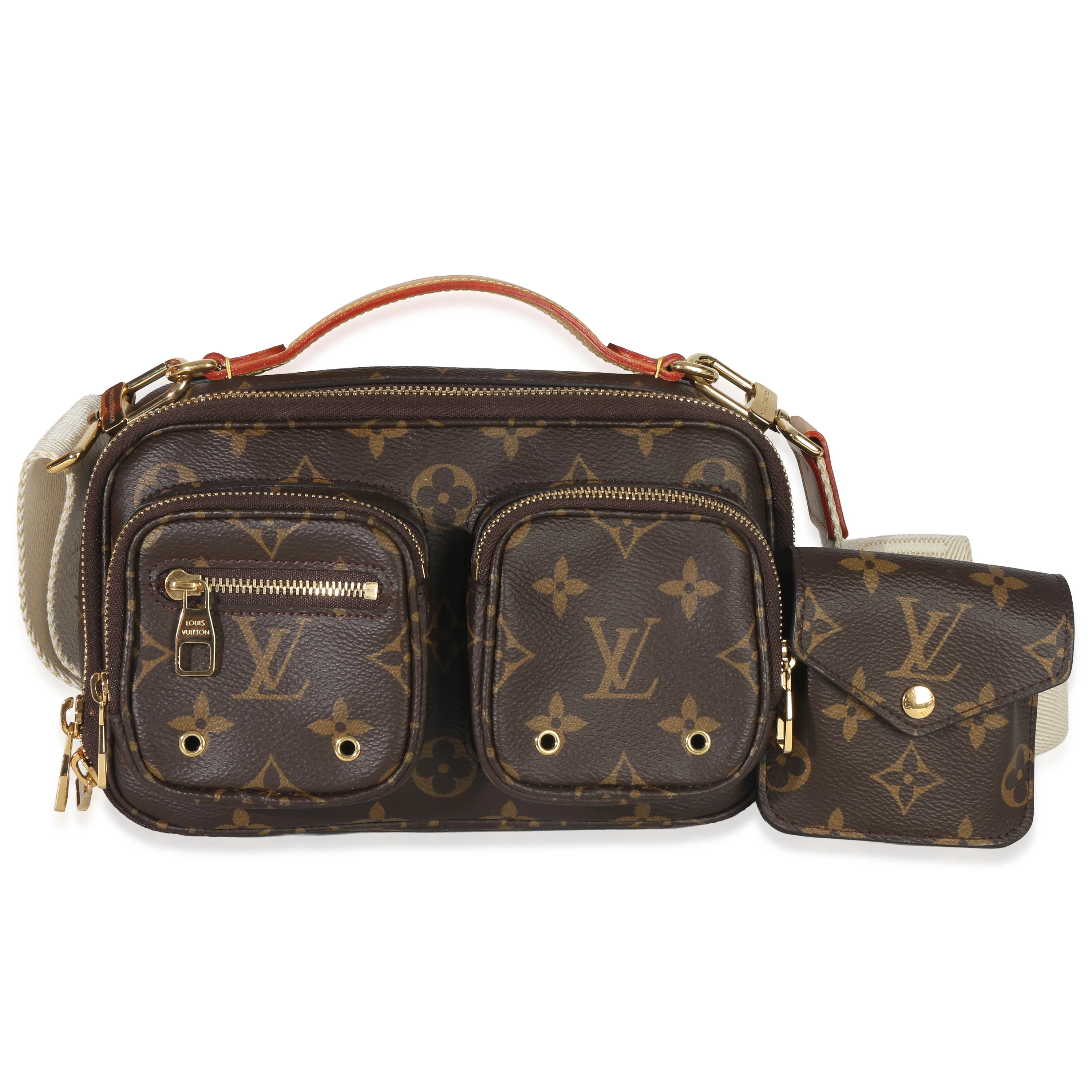 Monogram Canvas Utility Crossbody