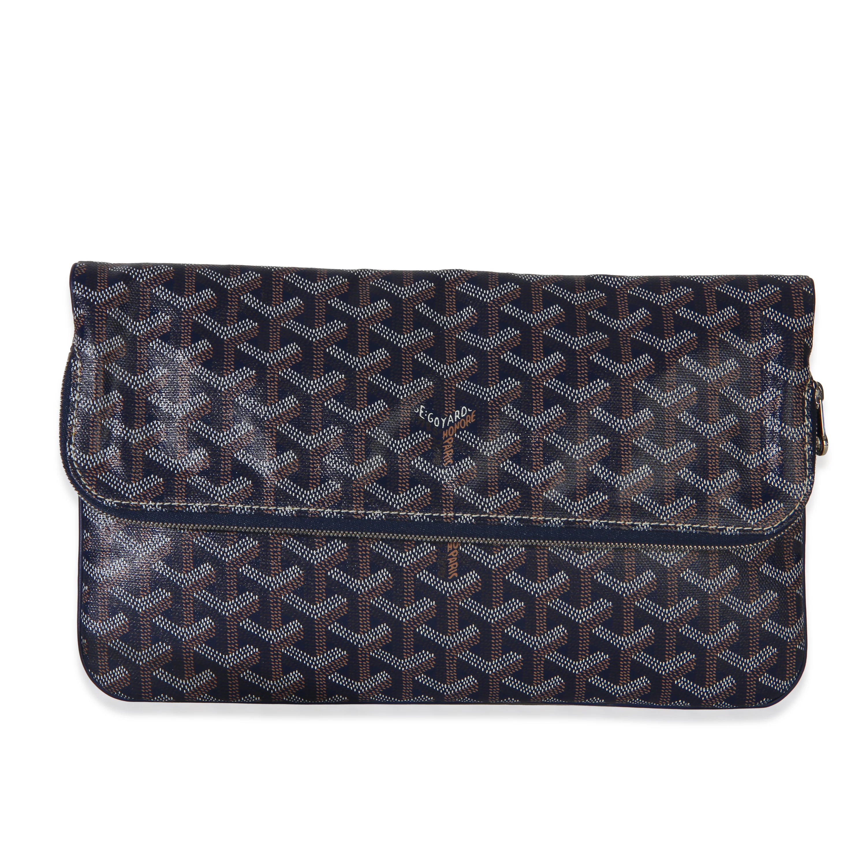 Navy Goyardine Canvas Sainte Marie