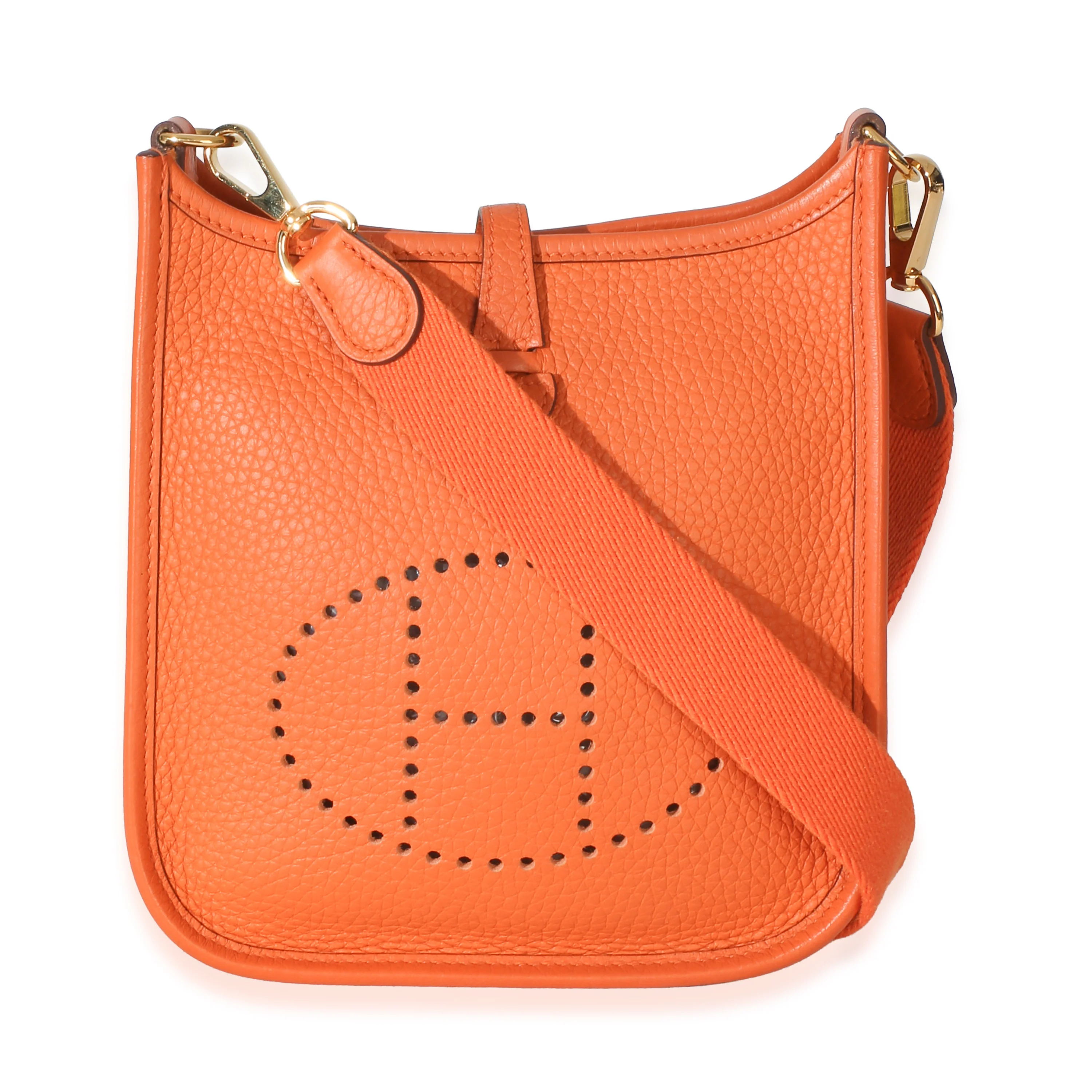 Orange H Clemence Mini Evelyne 16 TPM GHW