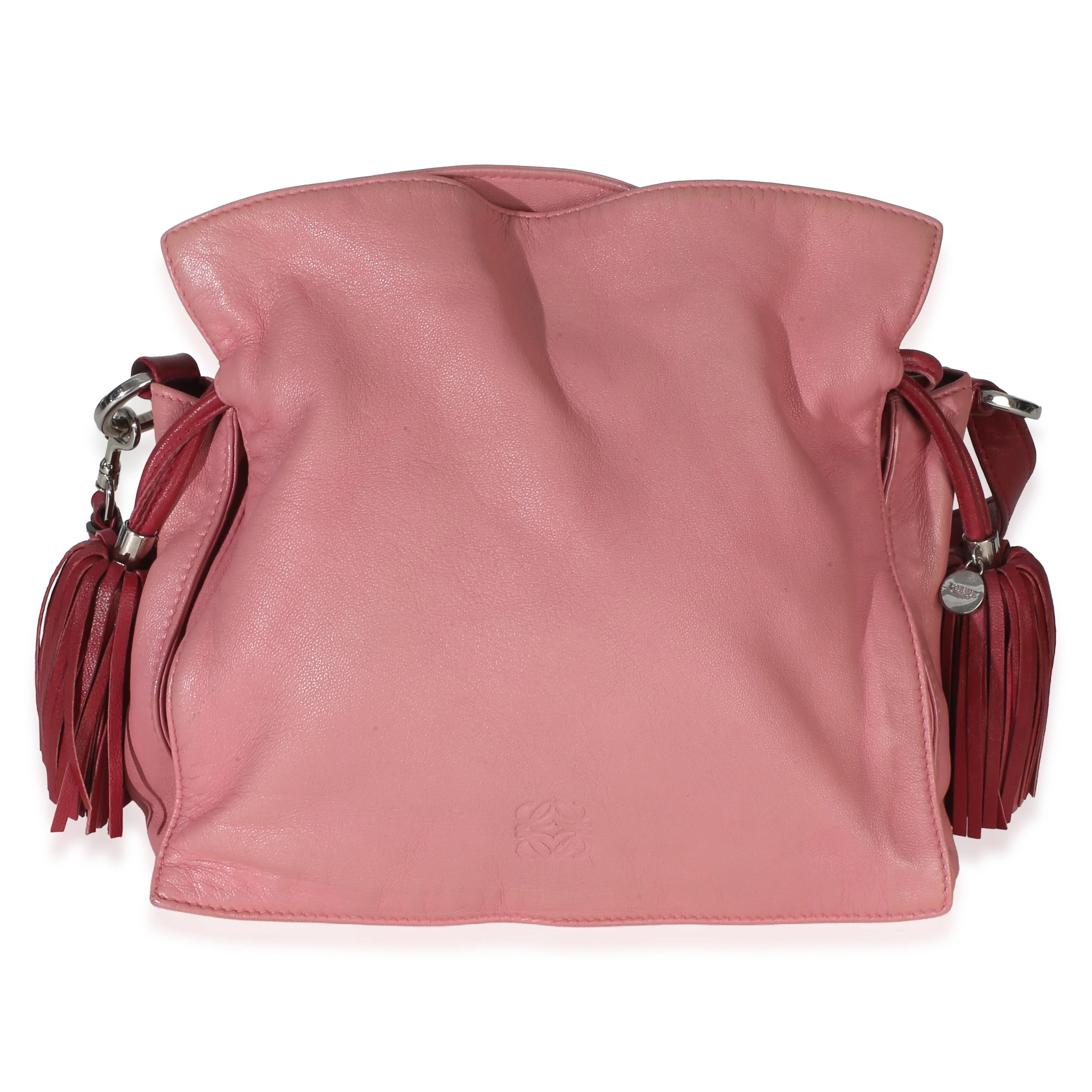 Pink Flamenco 20 Bicolor Tassel Nappa Mini Shoulder bag