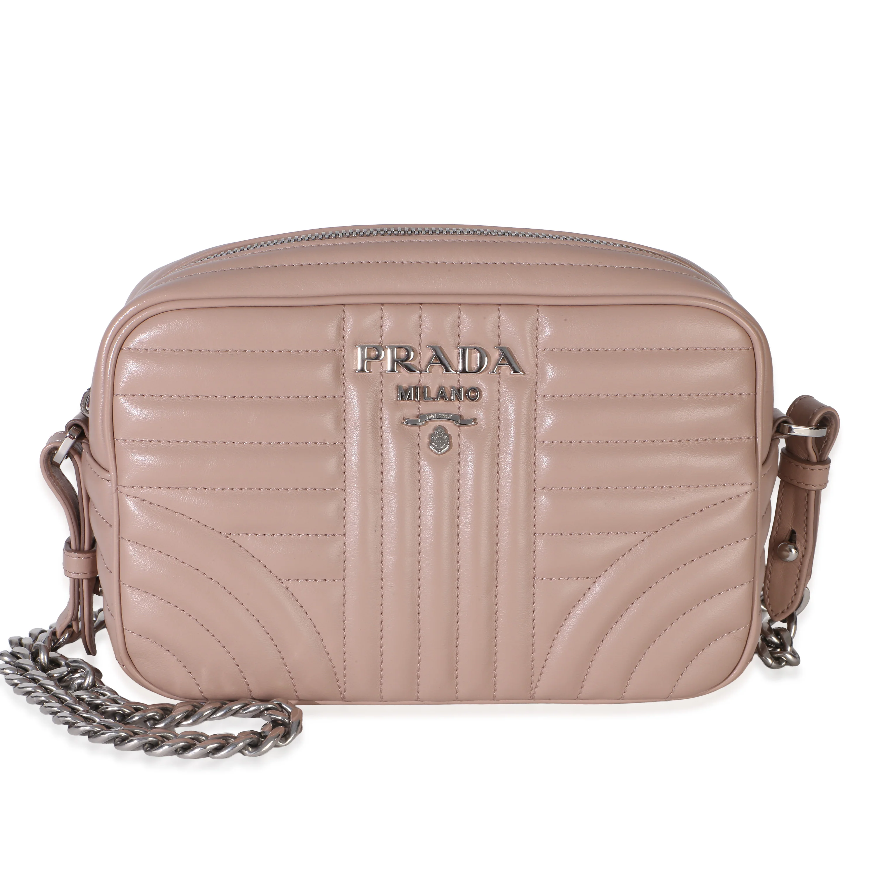 Pink Nappa Impunture Diagramme Small Camera Bag