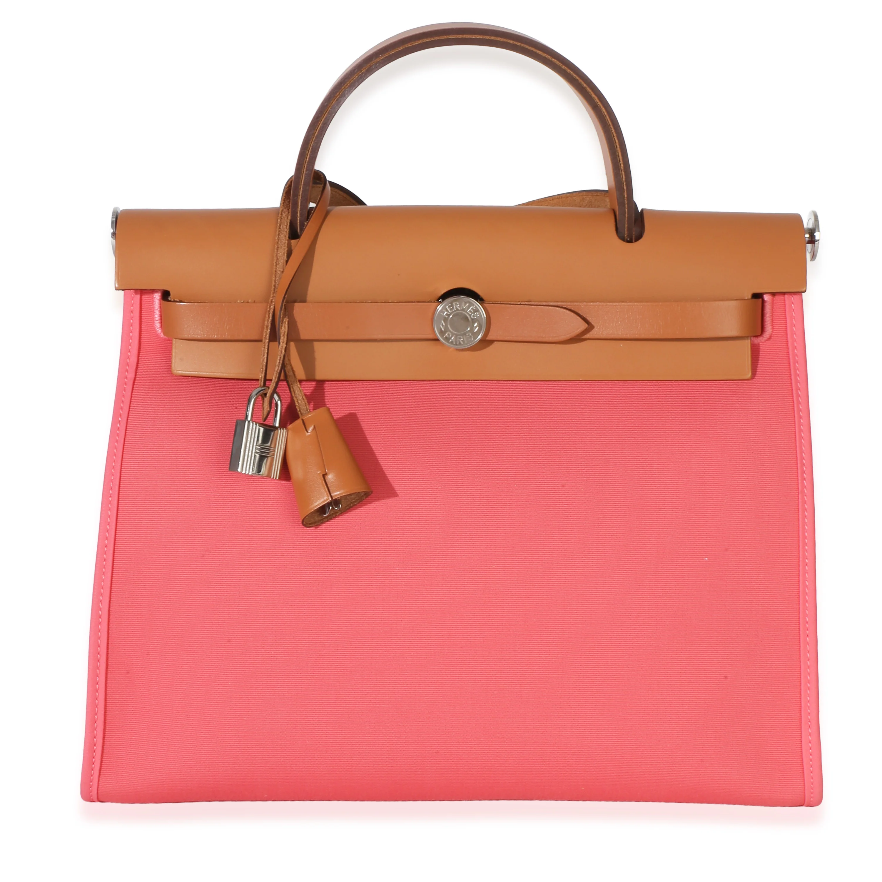 Rose Azalee Natural Vache Hunter Toile Herbag Zip 31 PM PHW