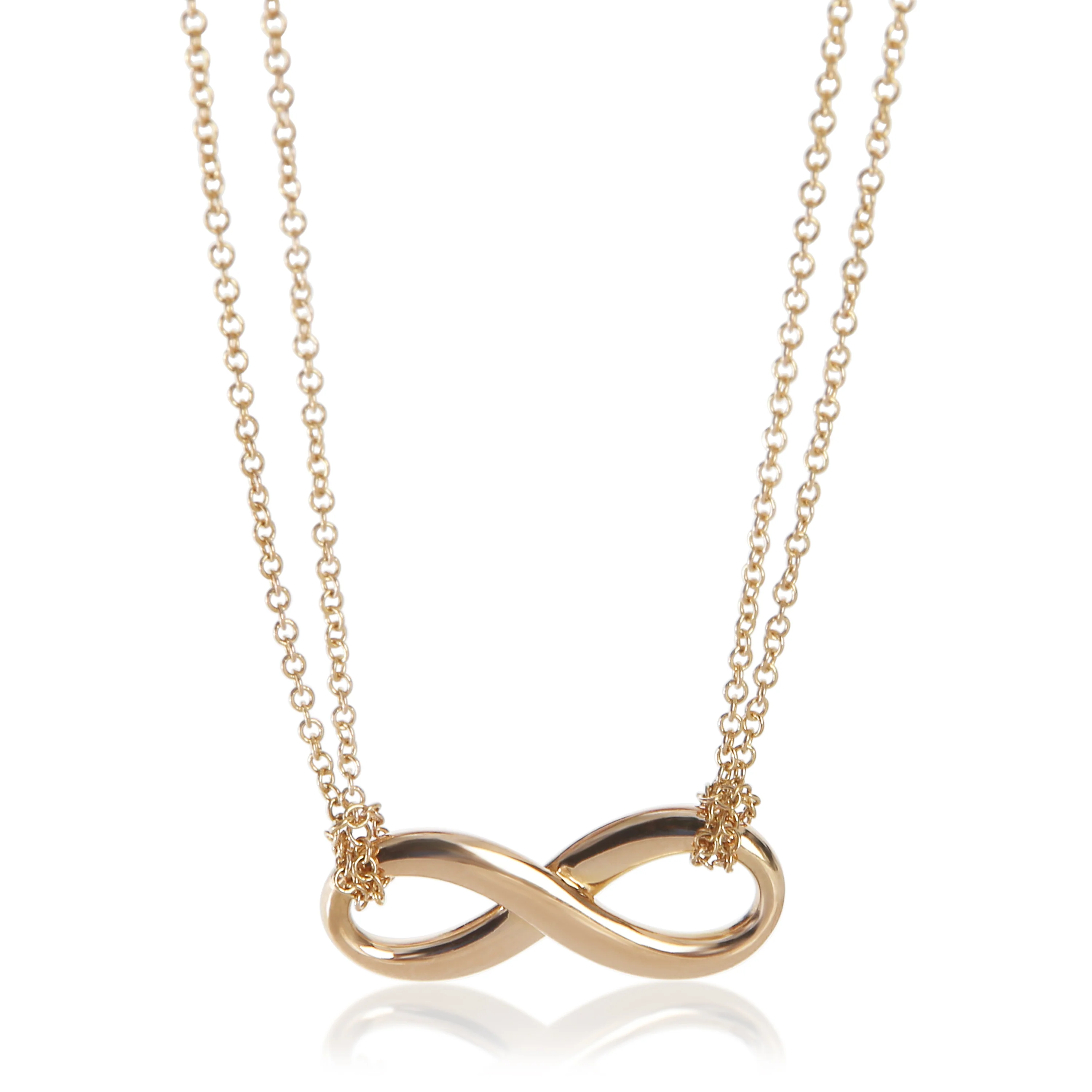Rose Gold  Infinity Necklace