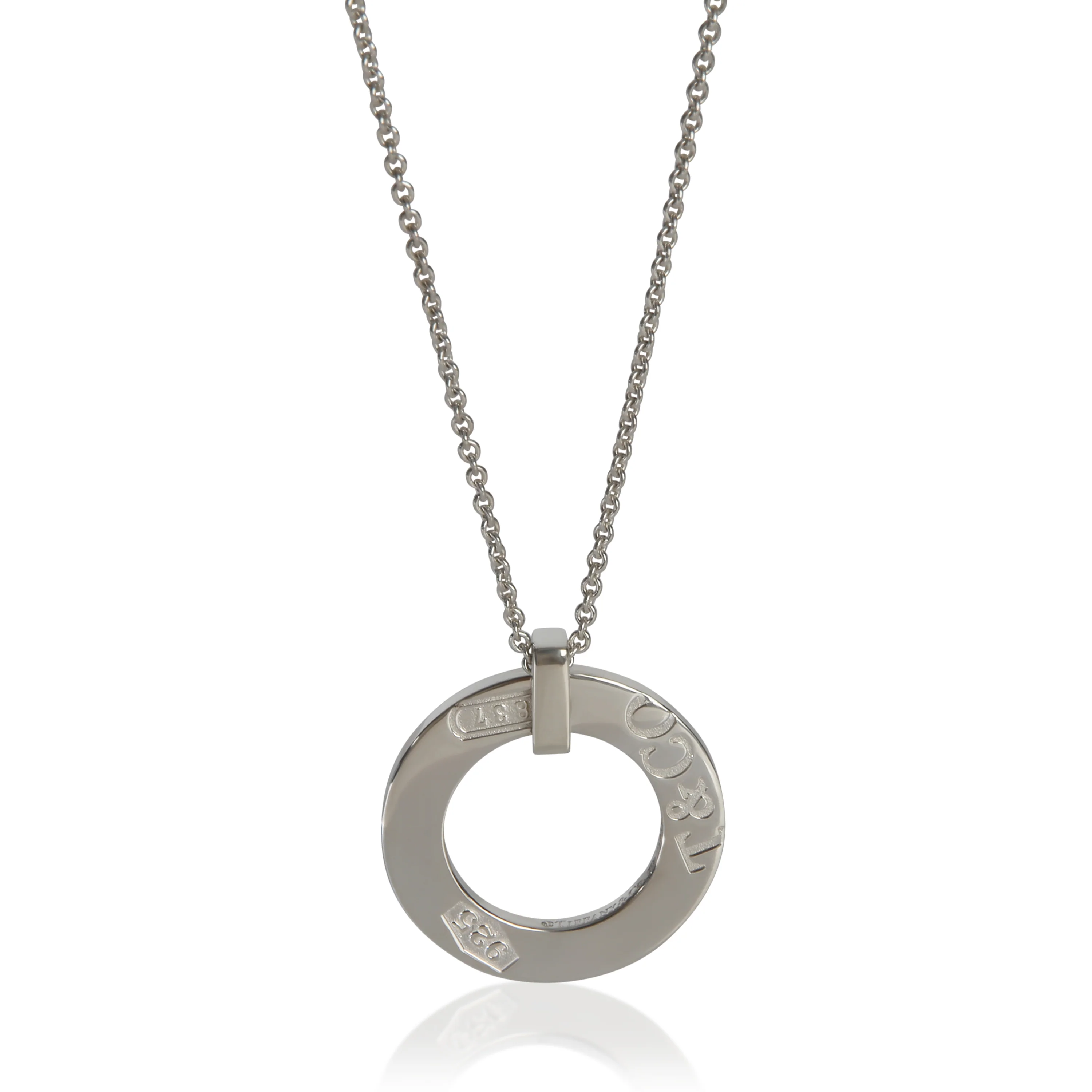 Sterling Silver  1837 Pendant