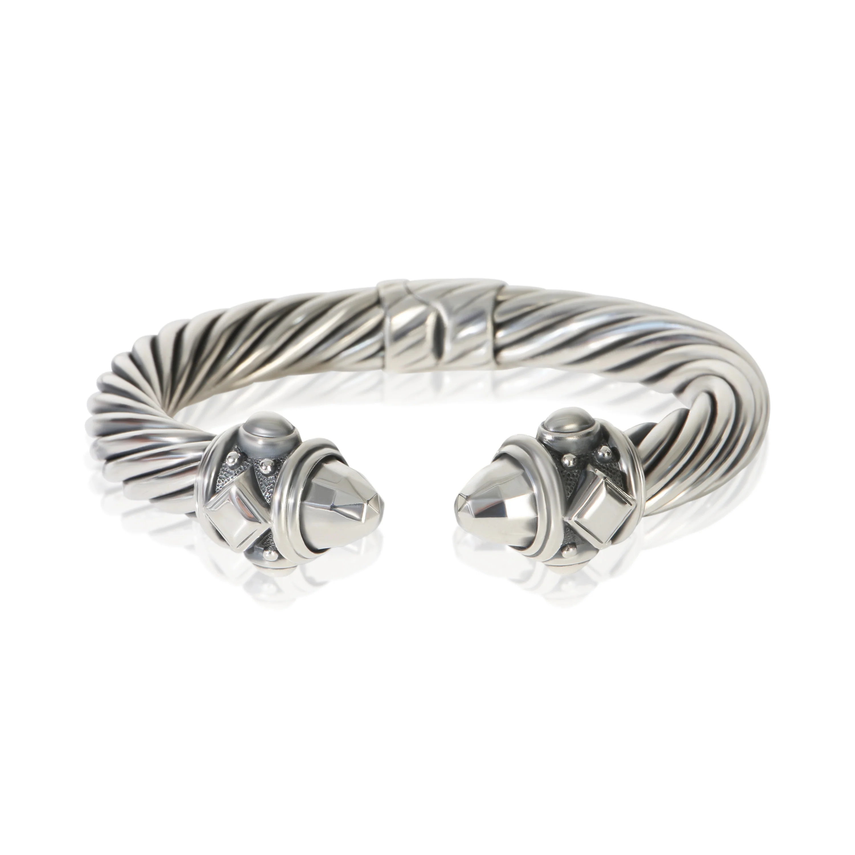Sterling Silver  Hinged Renaissance Bracelet