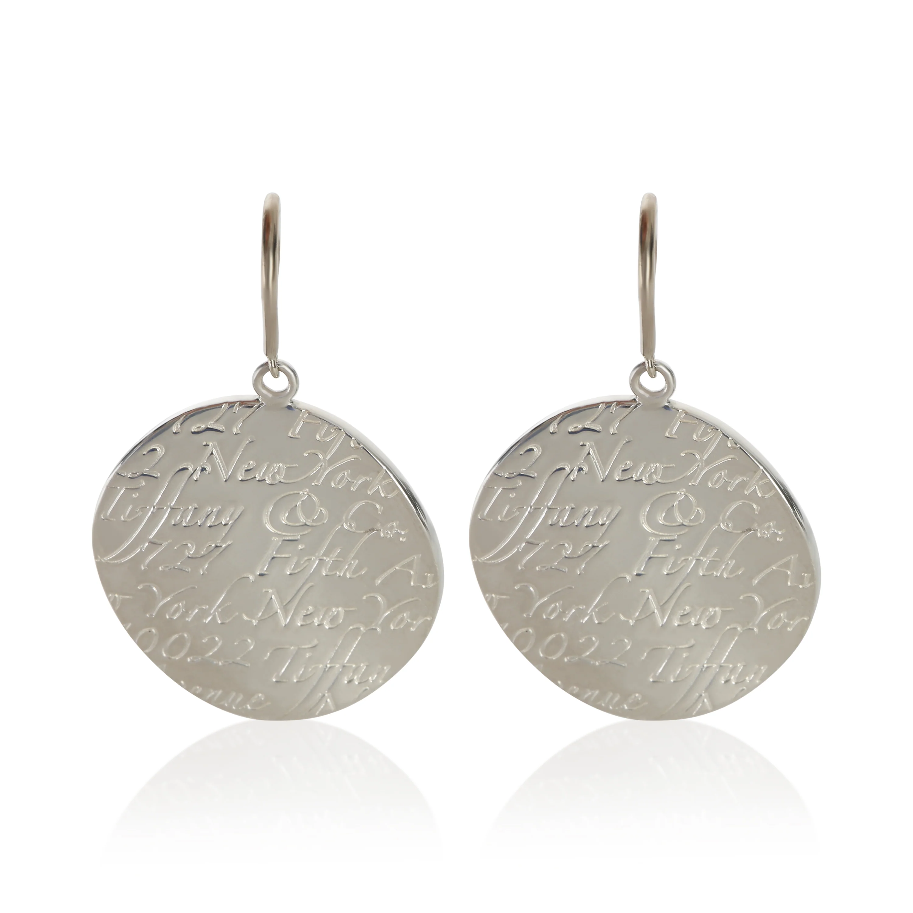 Sterling Silver  Notes Earrings