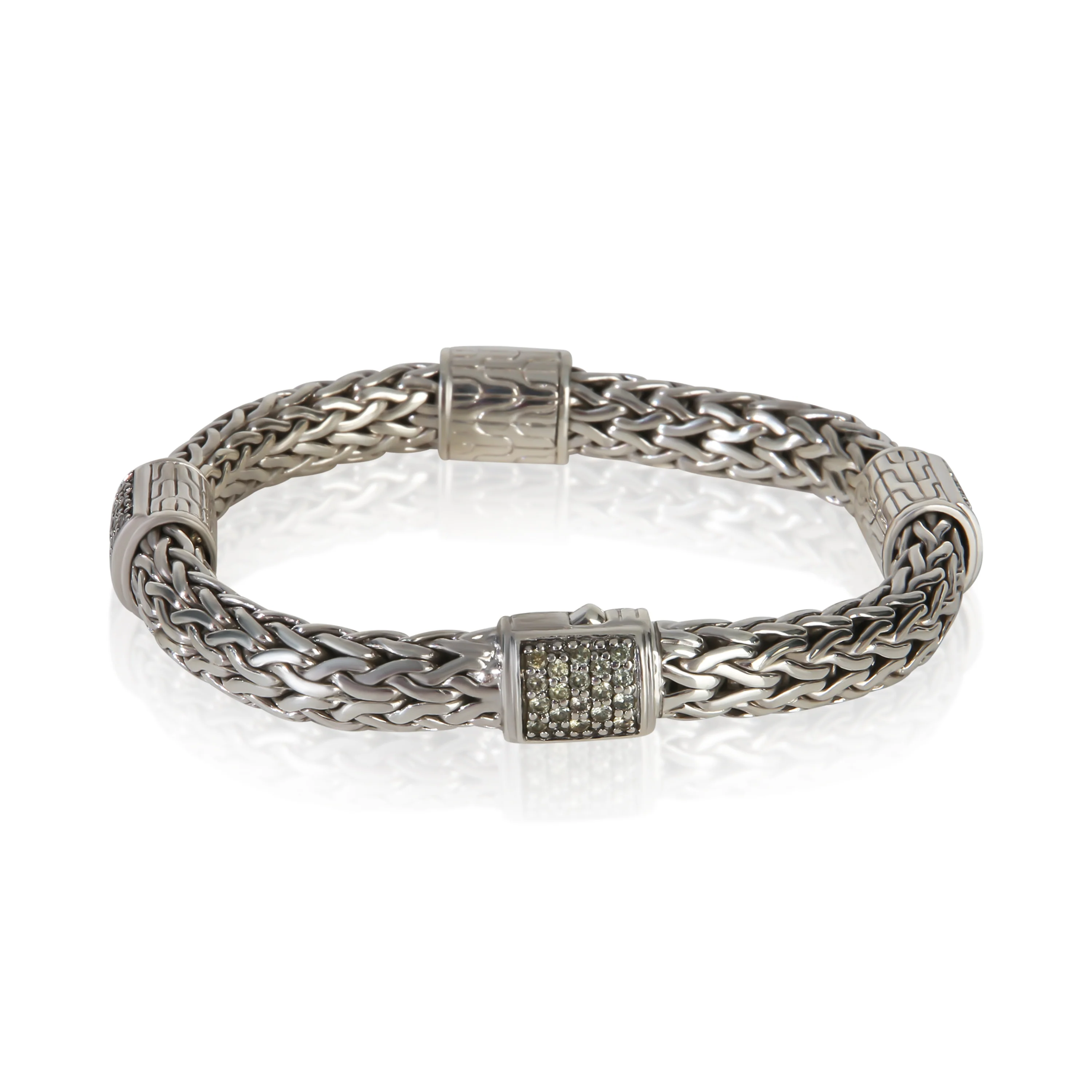 Sterling Silver Topaz Bracelet