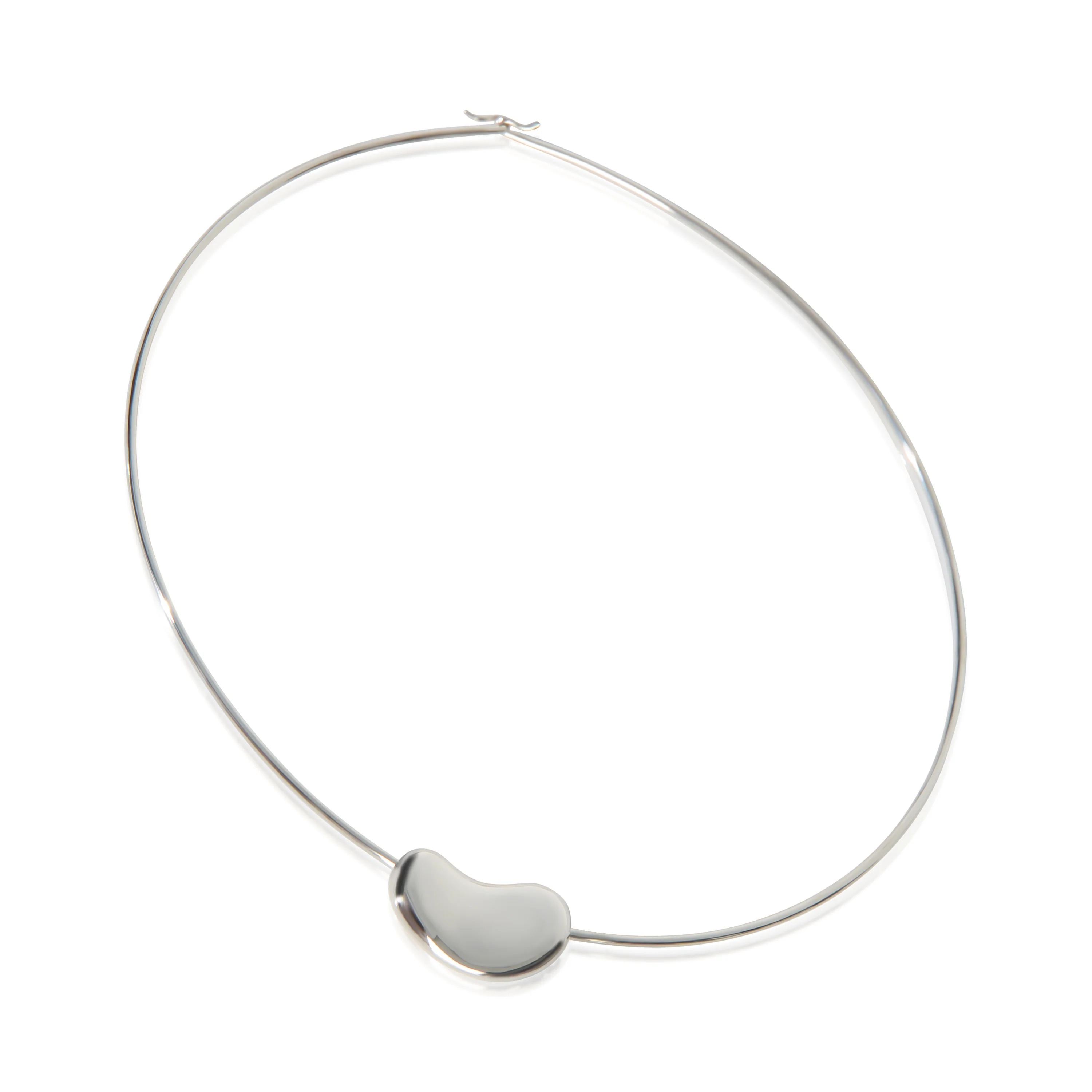 Sterling Silver  Vintage Paloma Picasso Bean Necklace