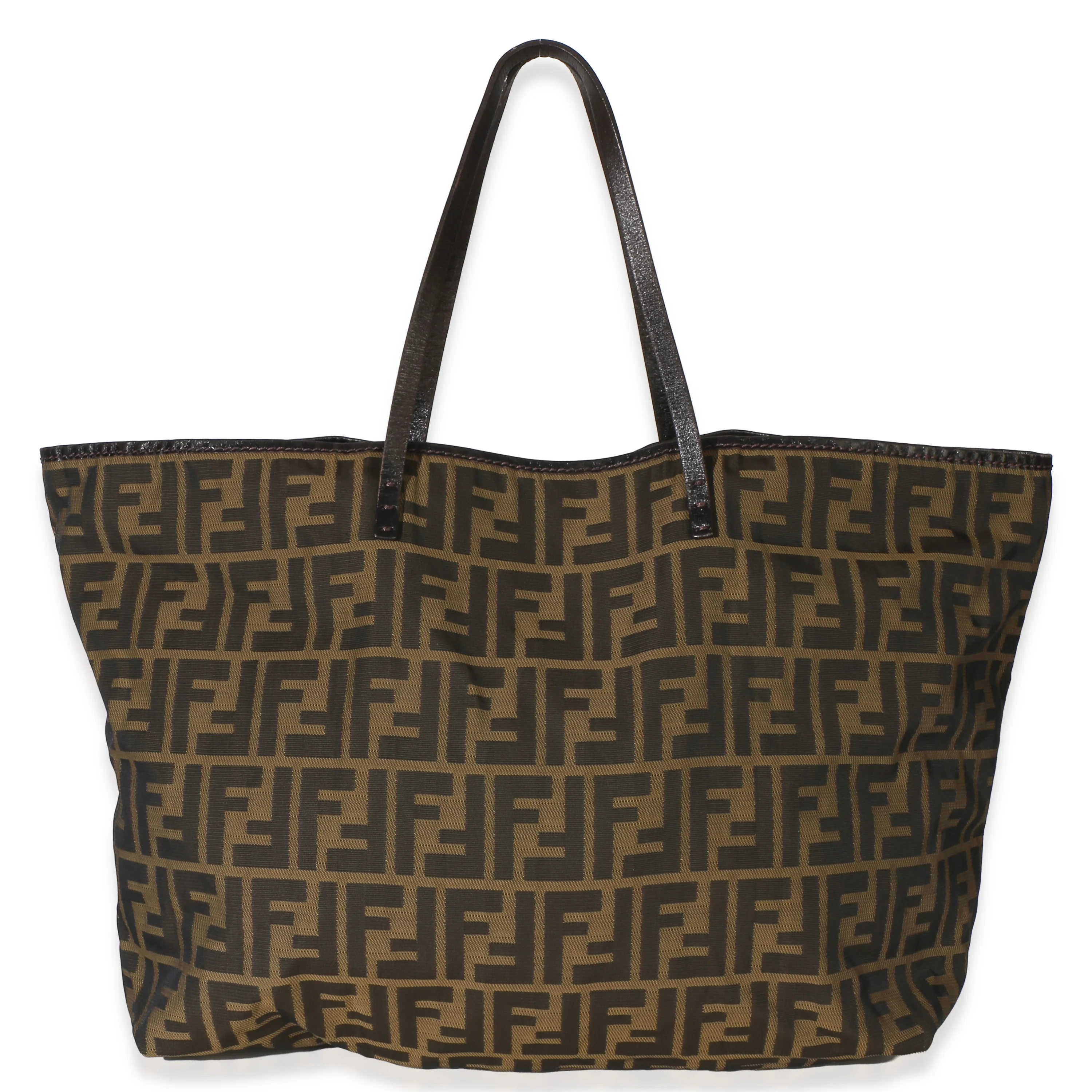 Tobacco Zucca Canvas Medium Roll Tote