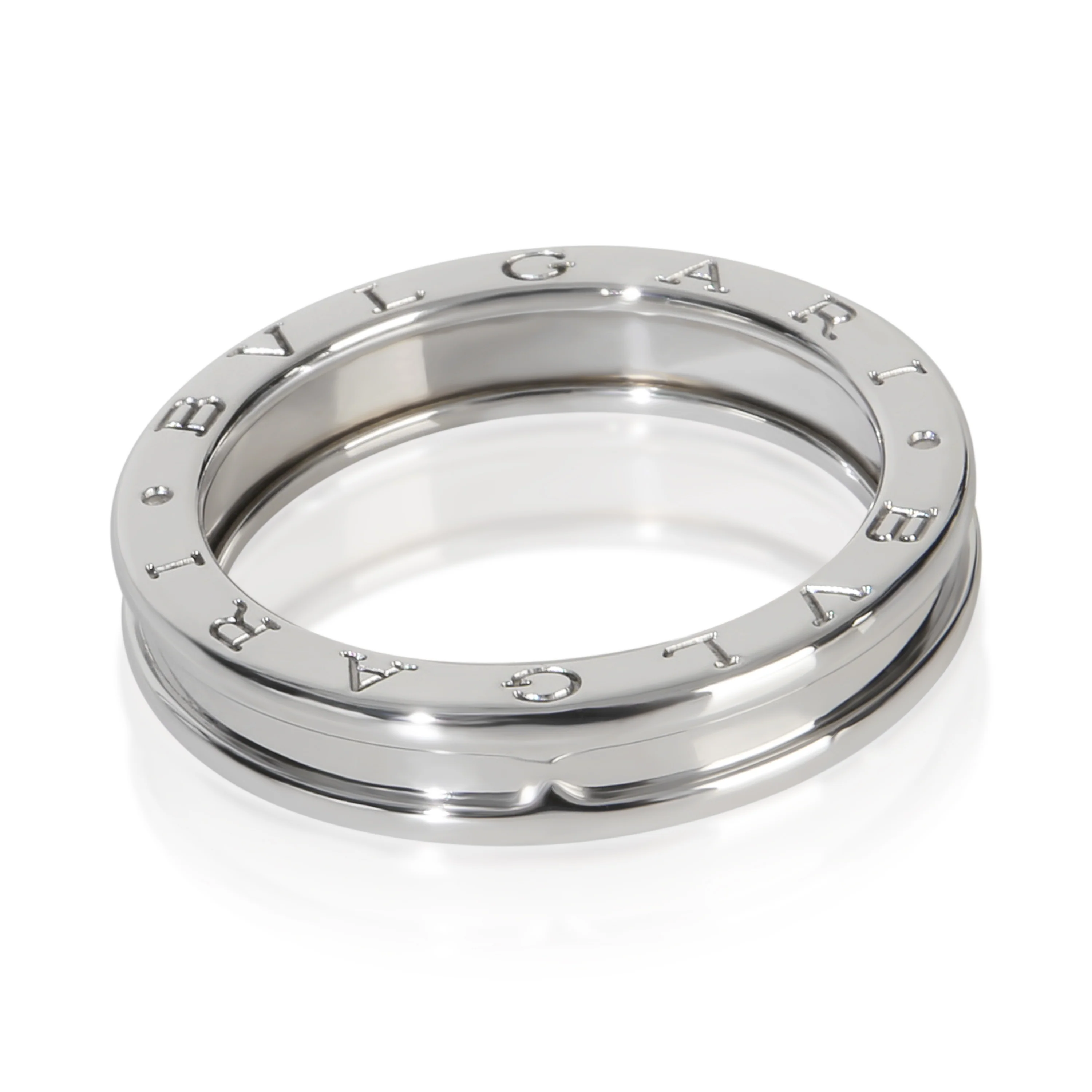 White Gold  B.zero1 Band