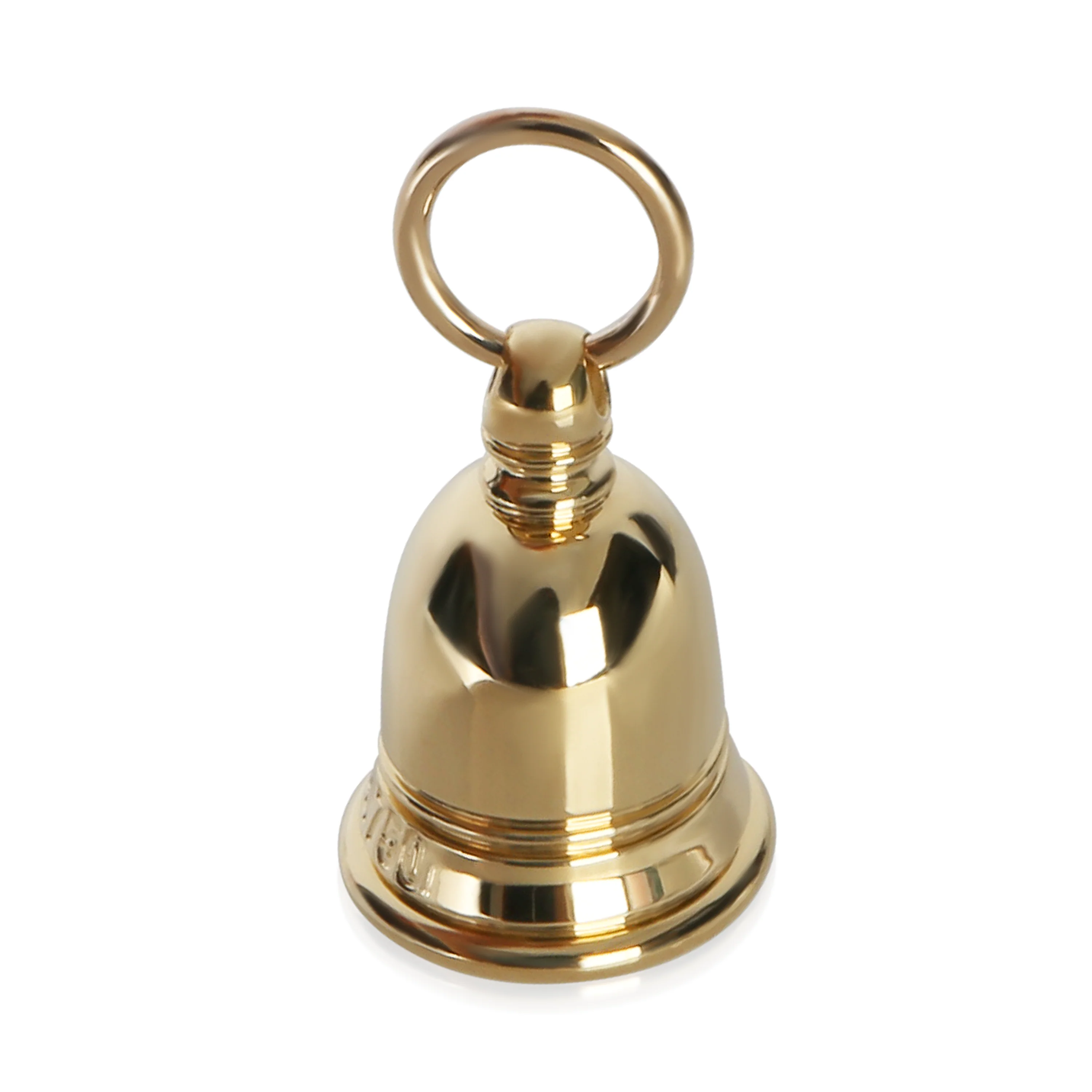 Yellow Gold Diamond Bell Charm