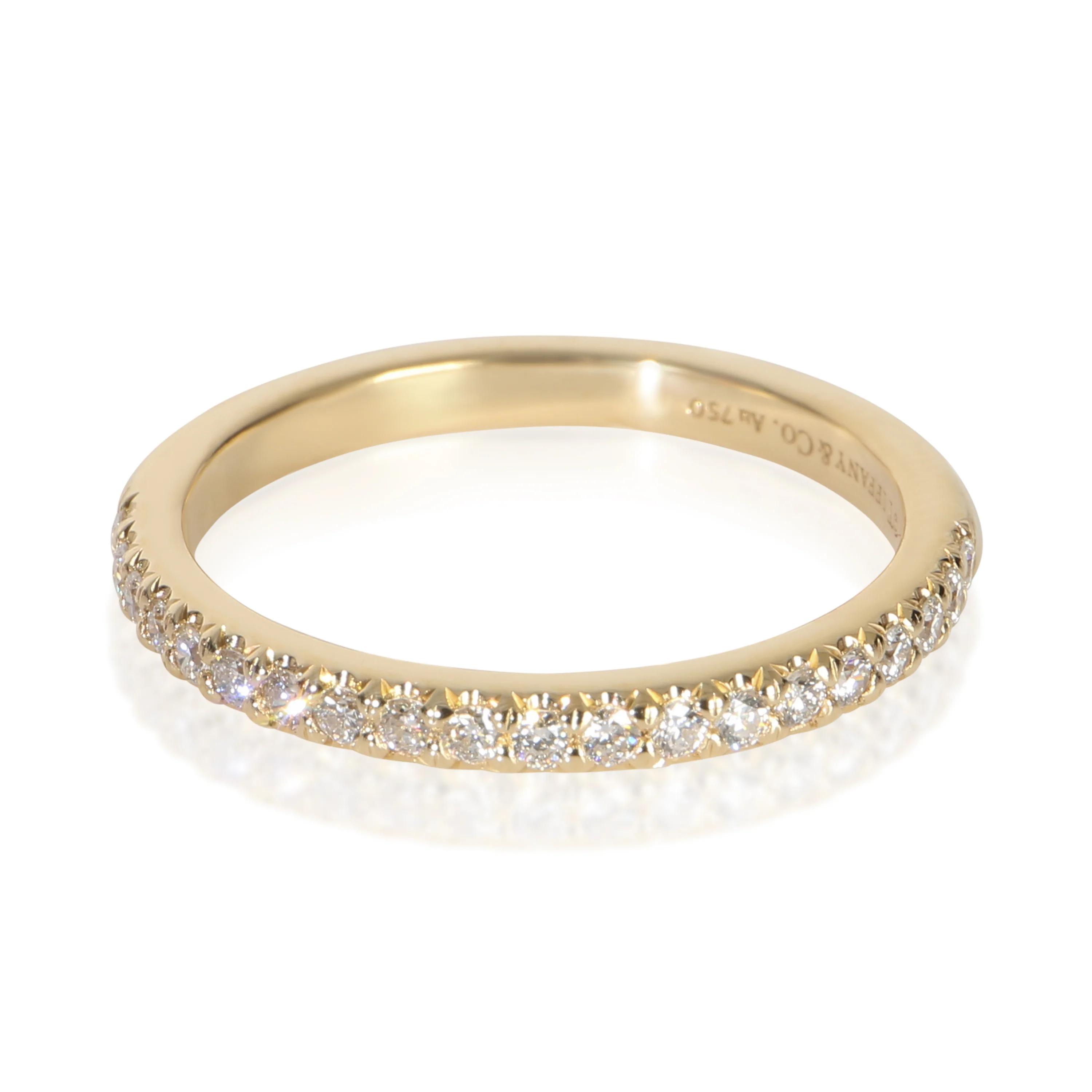 Yellow Gold Diamond Soleste Band