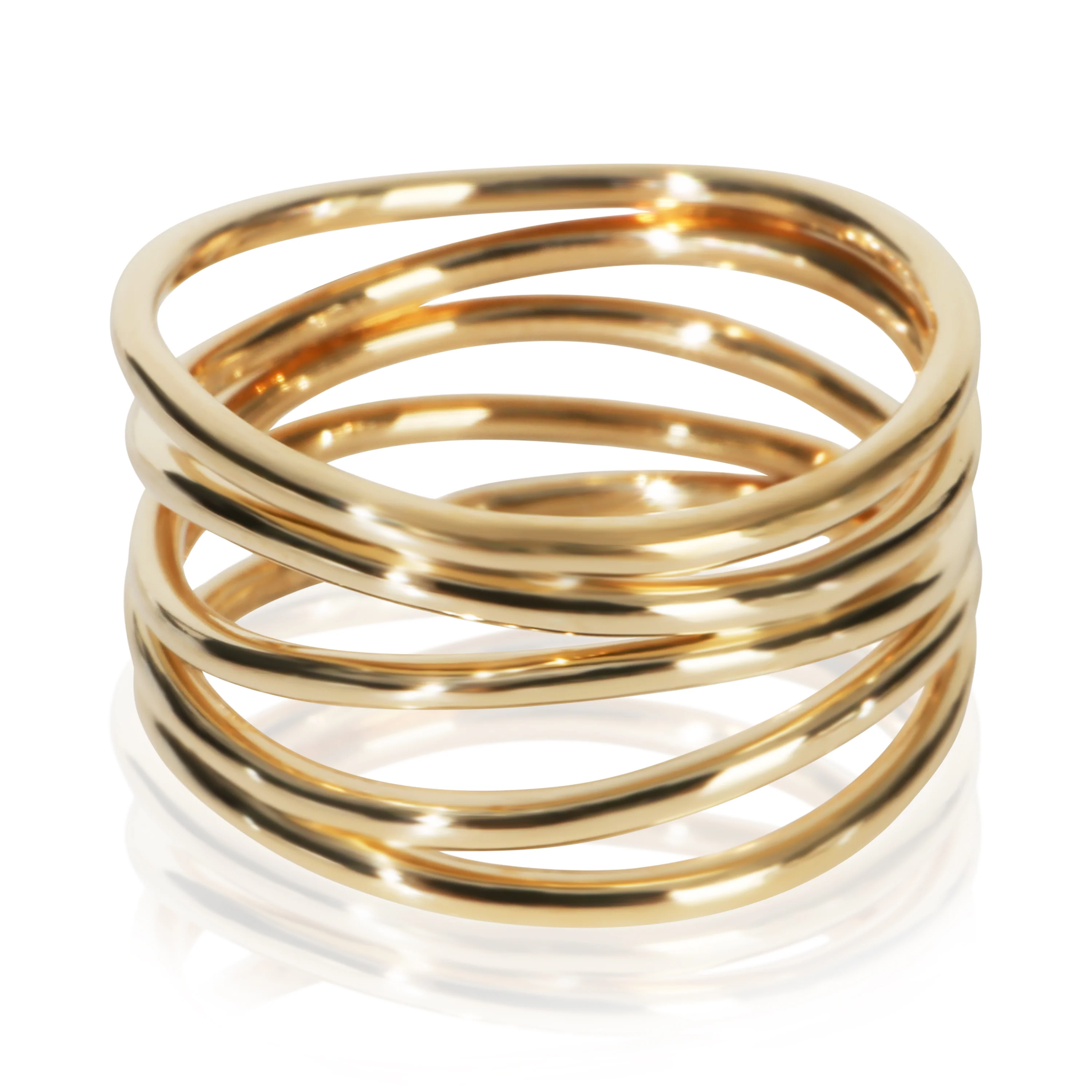 Yellow Gold  Elsa Peretti Wave Ring