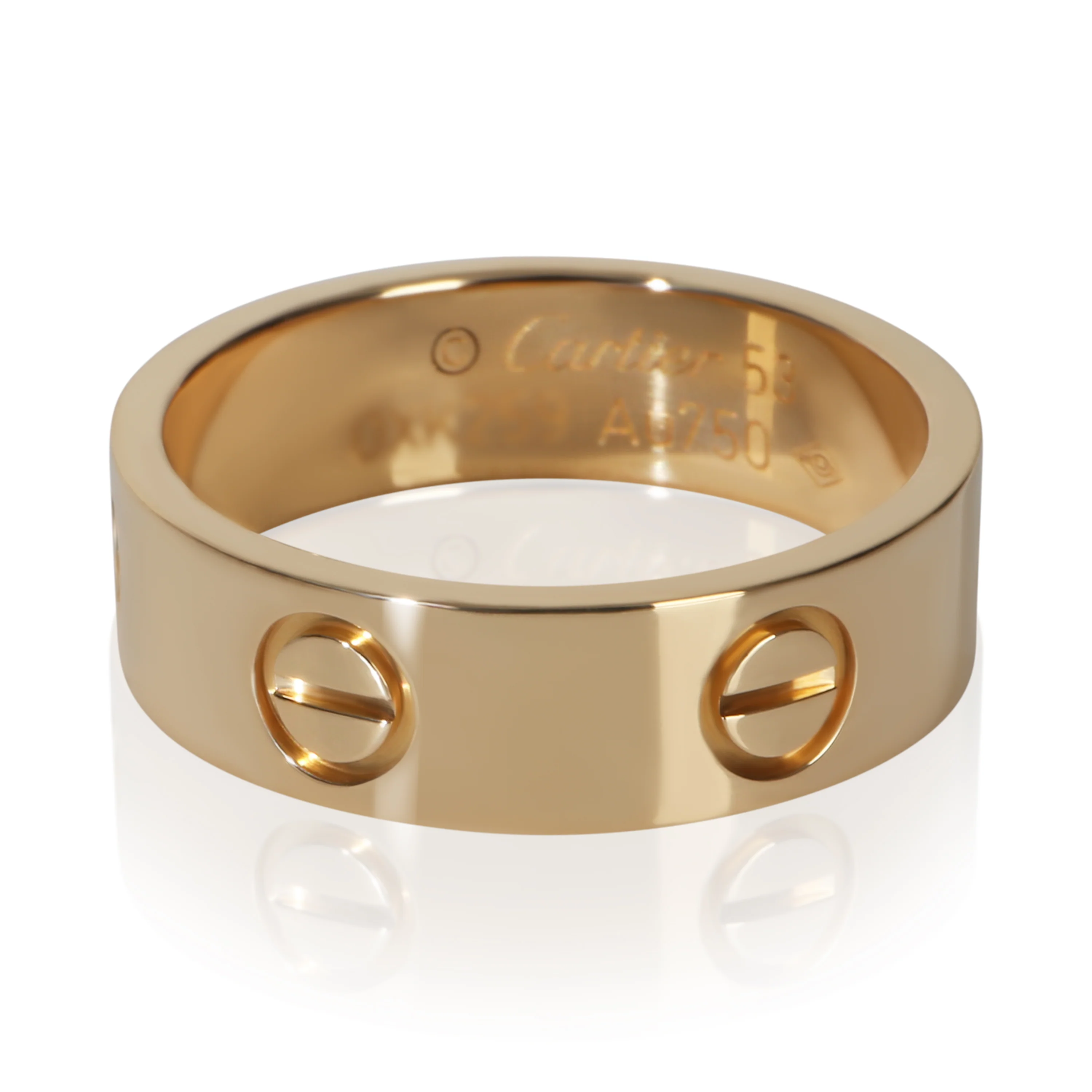 Yellow Gold  Love Ring