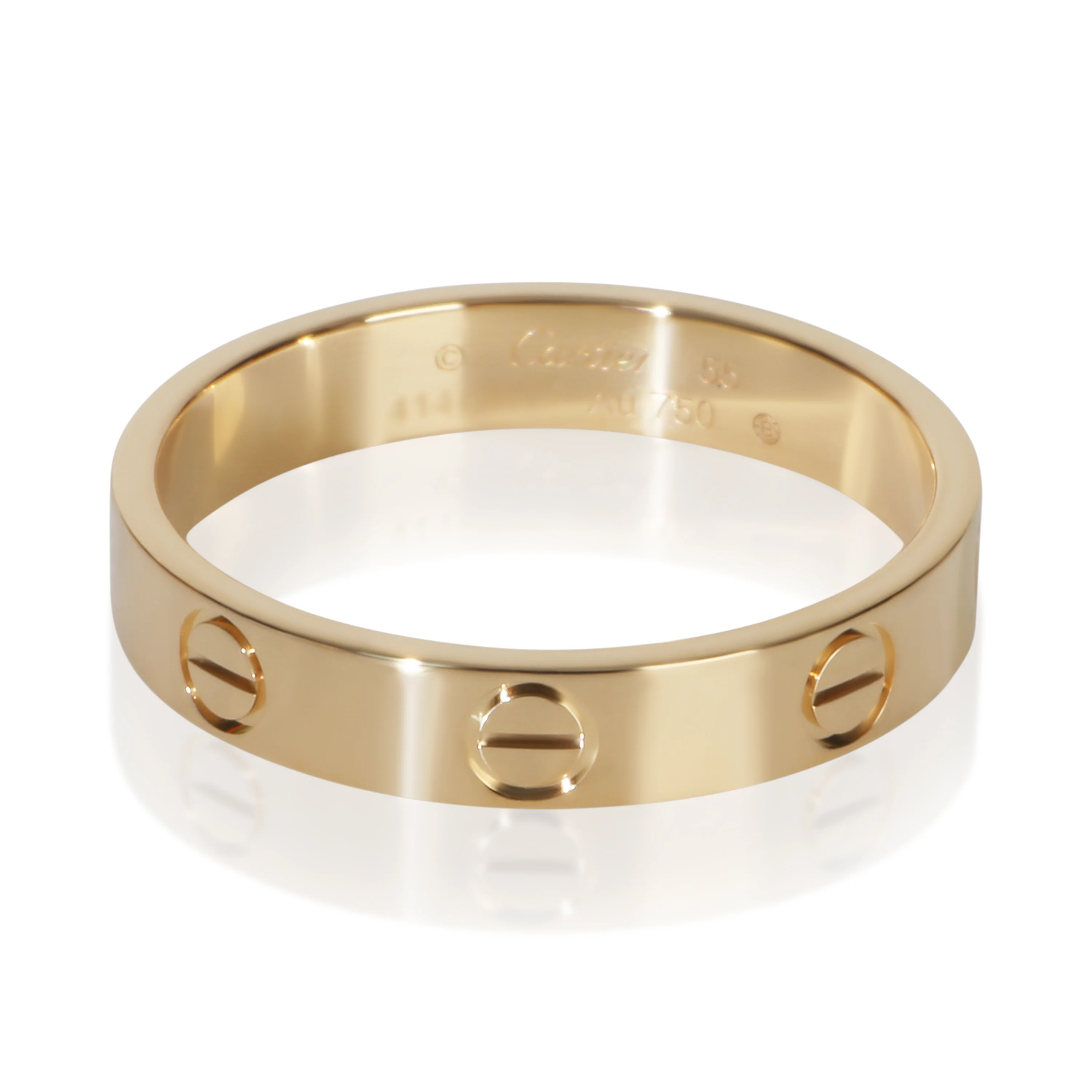 Yellow Gold  Small Model Love Ring